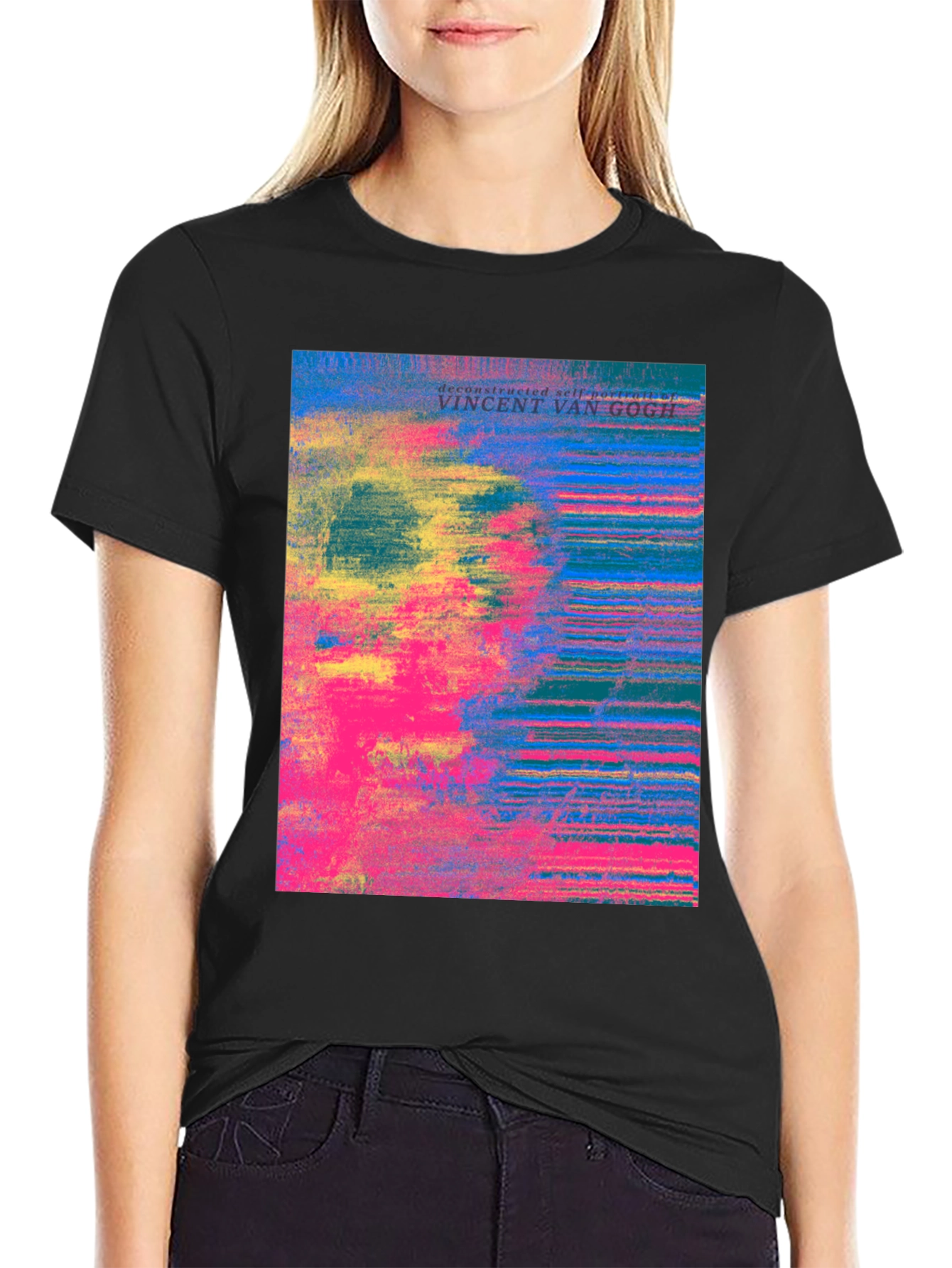 Van Gogh Deconstructed Self-Portrait Graphic Tee