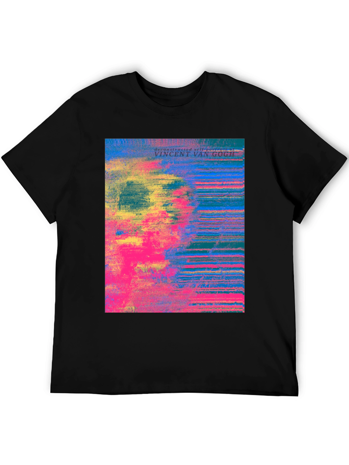 Van Gogh Deconstructed Self-Portrait Graphic Tee