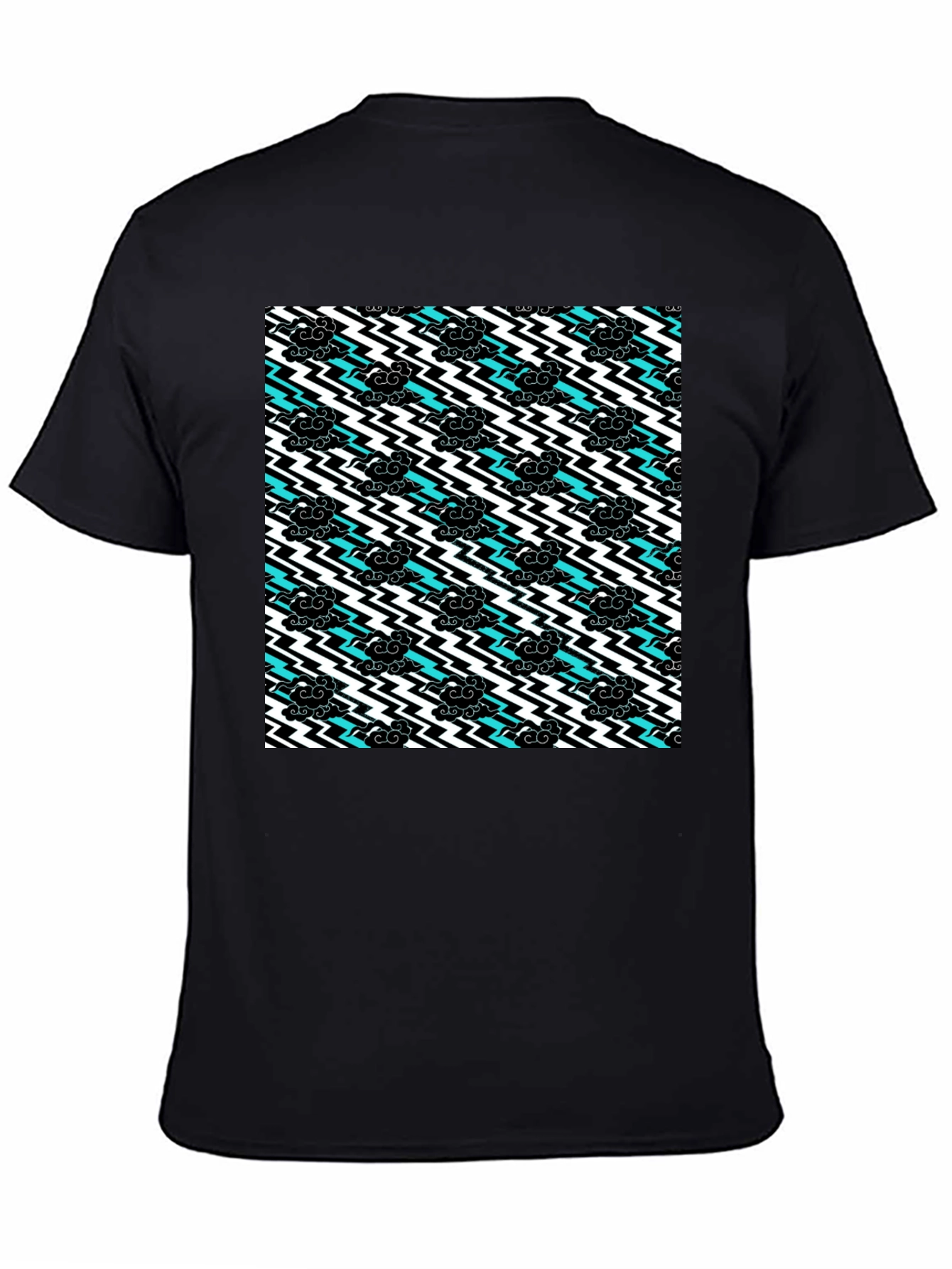 Stormy Weather T-Shirt - Black Cotton Tee