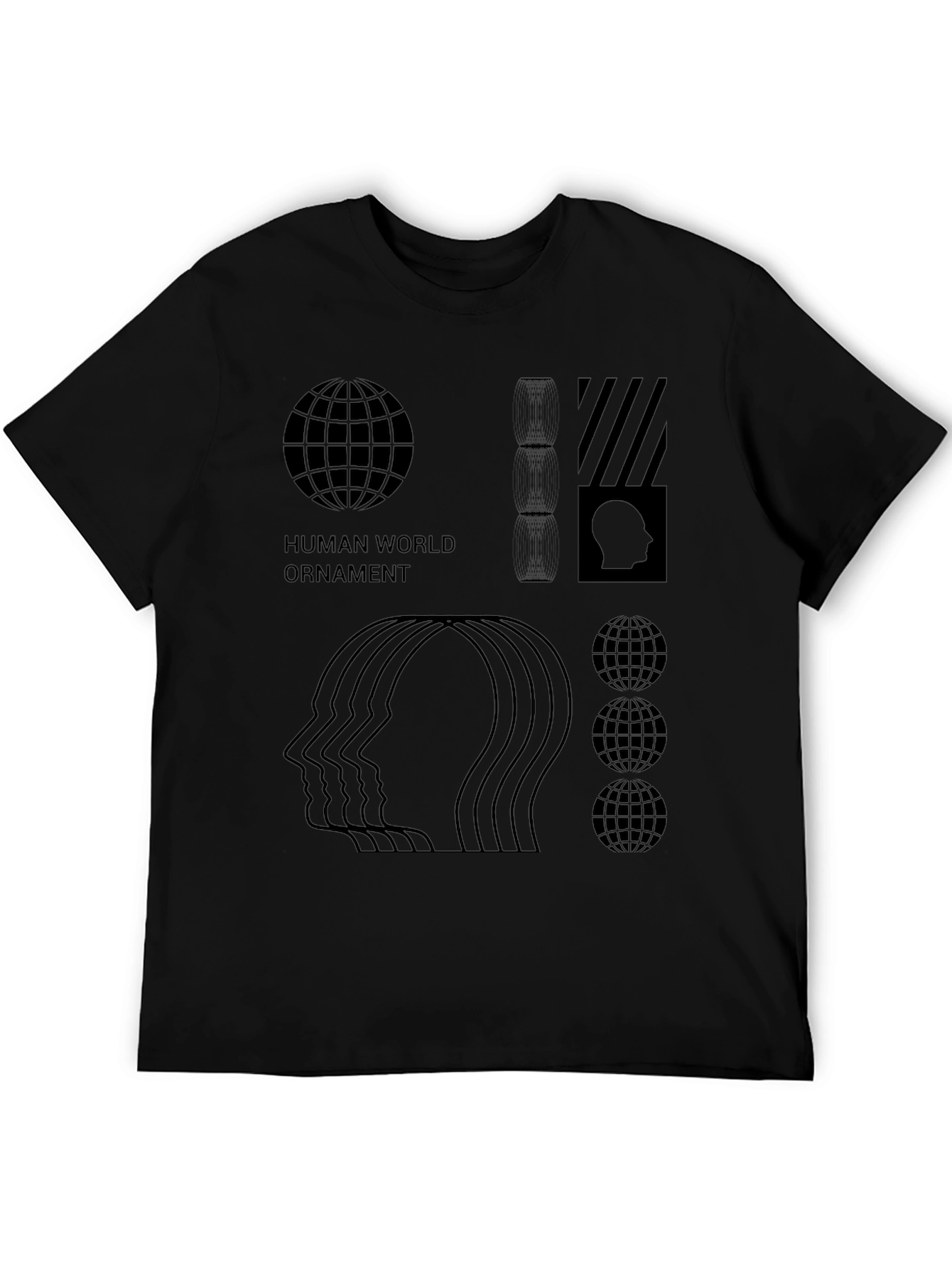 Human World Ornament Graphic Tee
