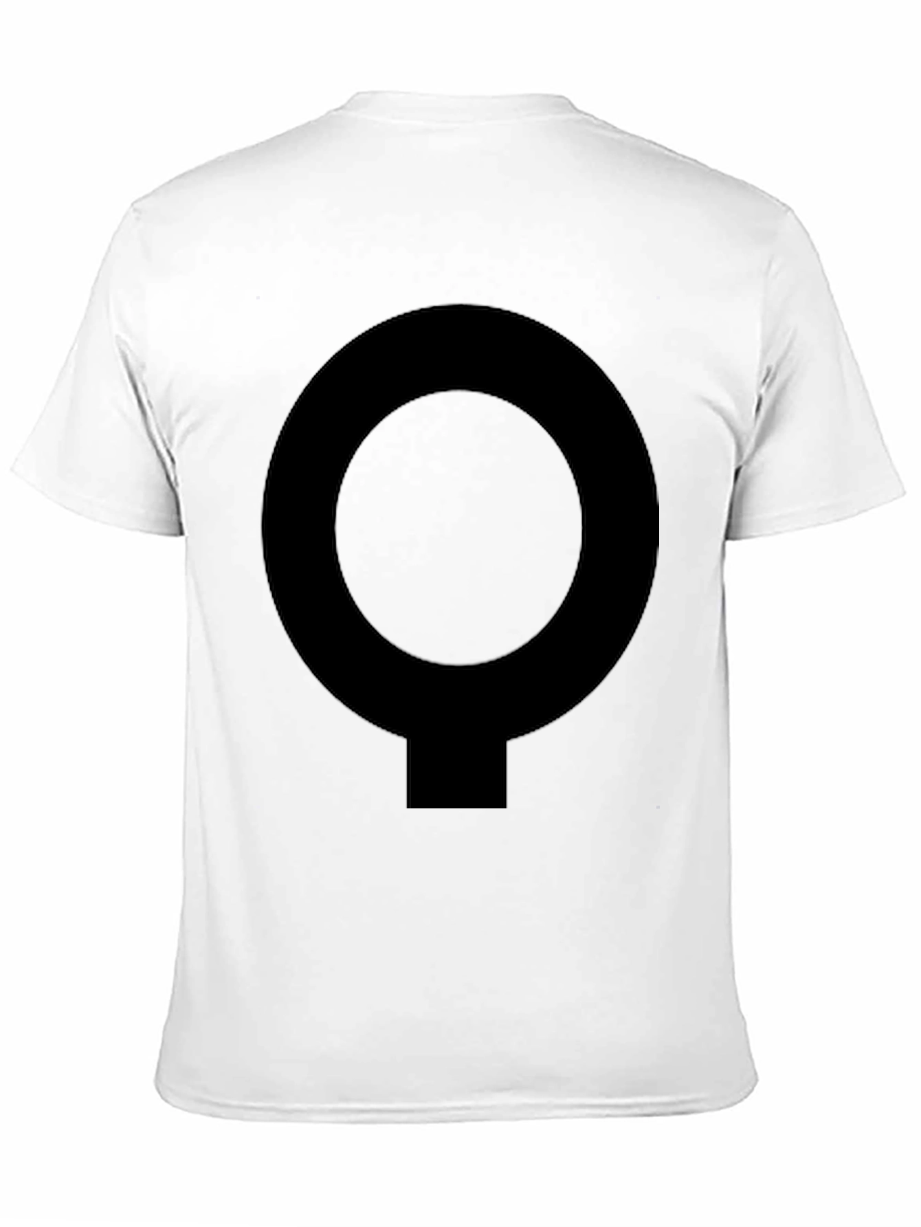 Simple Symbol Black T-Shirt