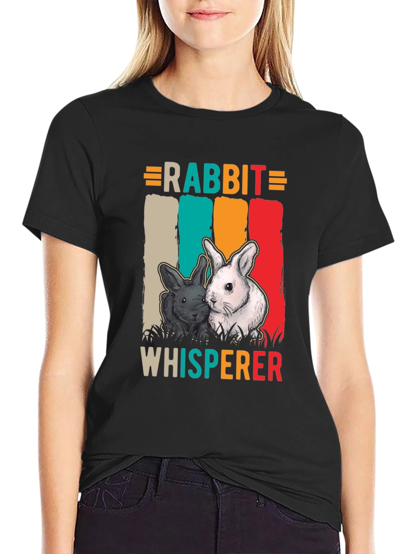 Rabbit Whisperer Graphic T-Shirt
