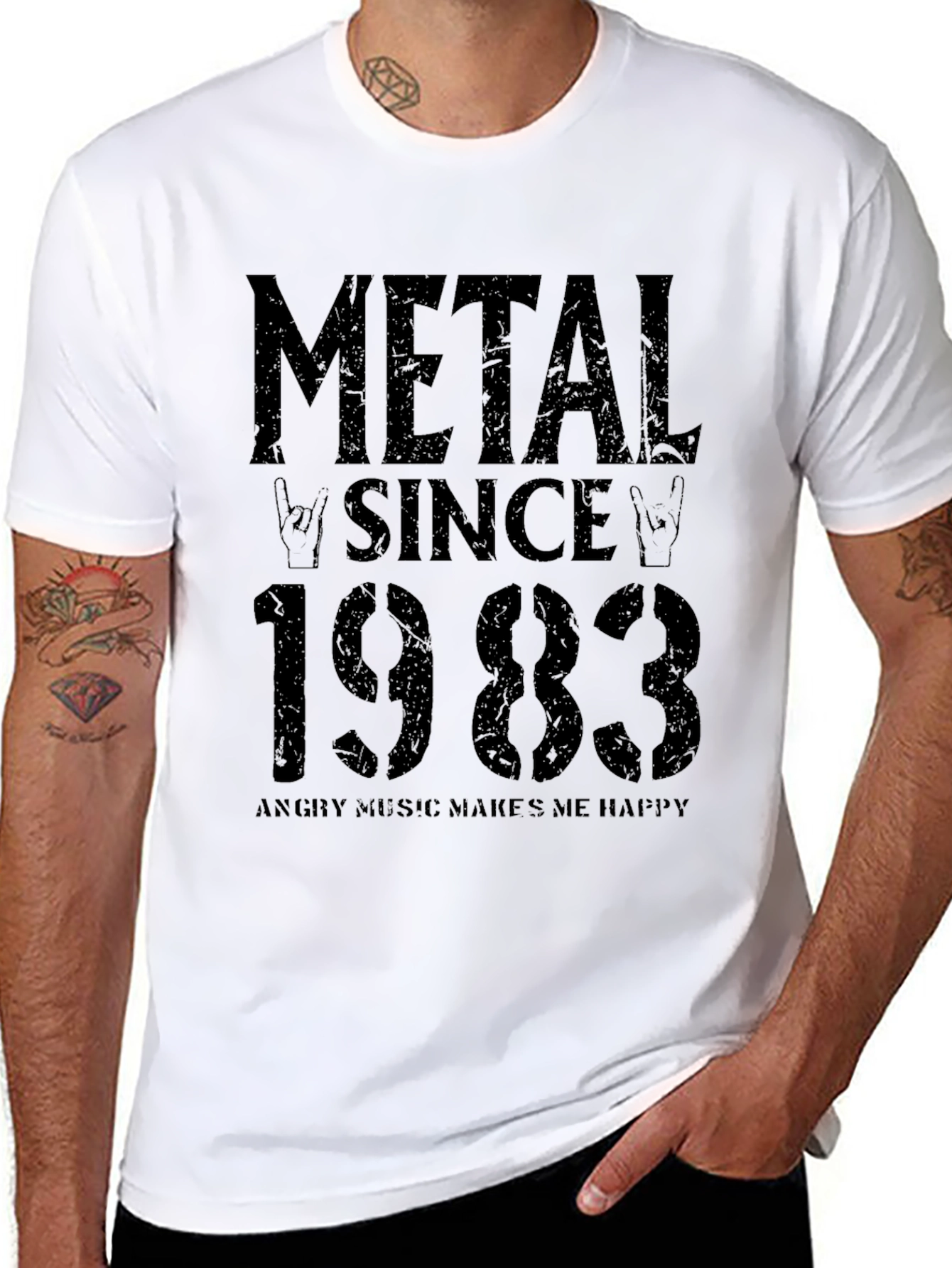 Metal Since 1983 Graphic Tee