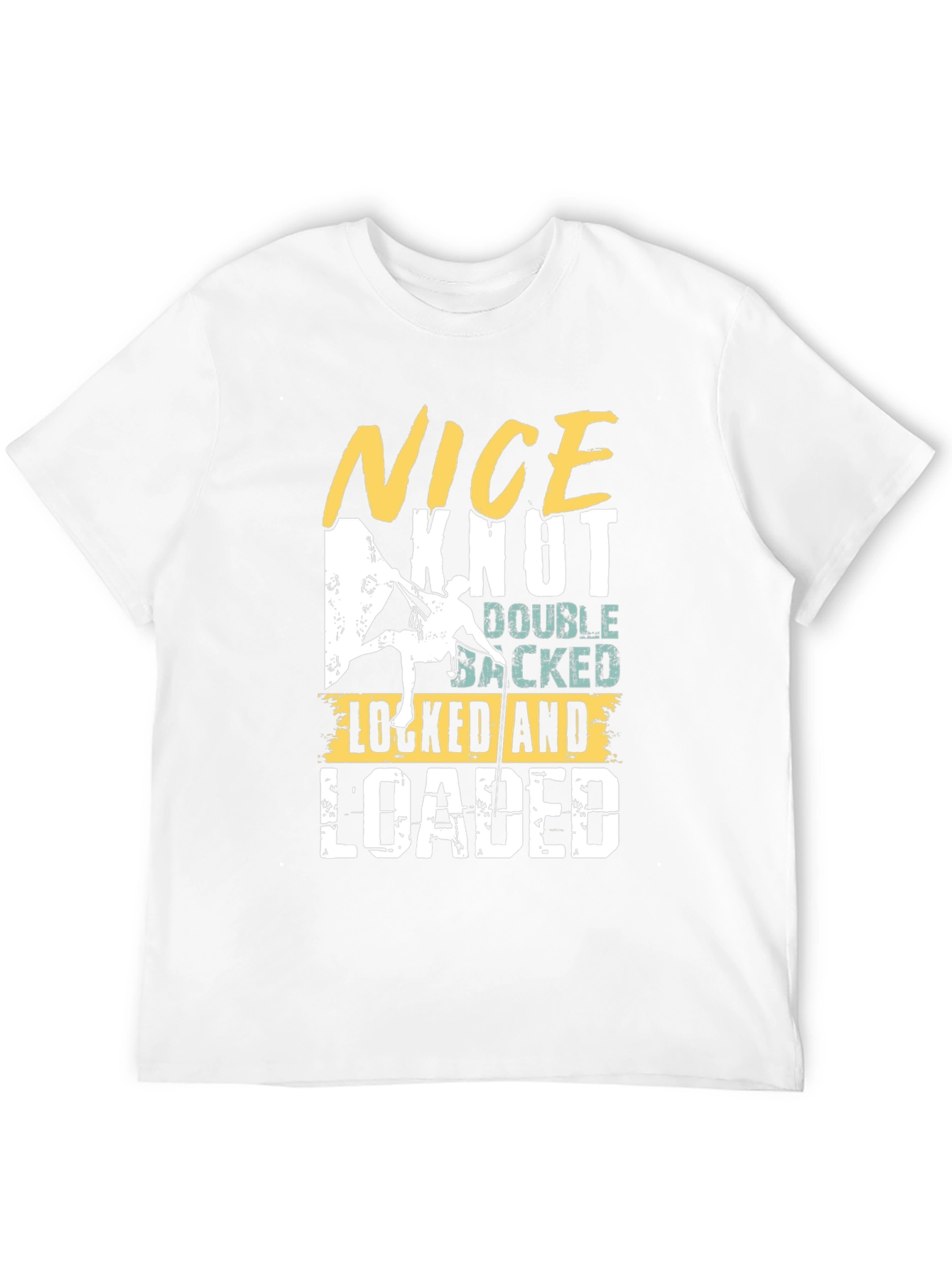Nice Knot Climbing T-Shirt | Locked and Loaded