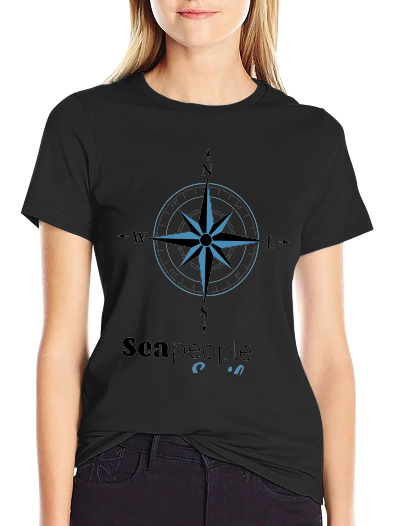 Sea People Compass Graphic Tee