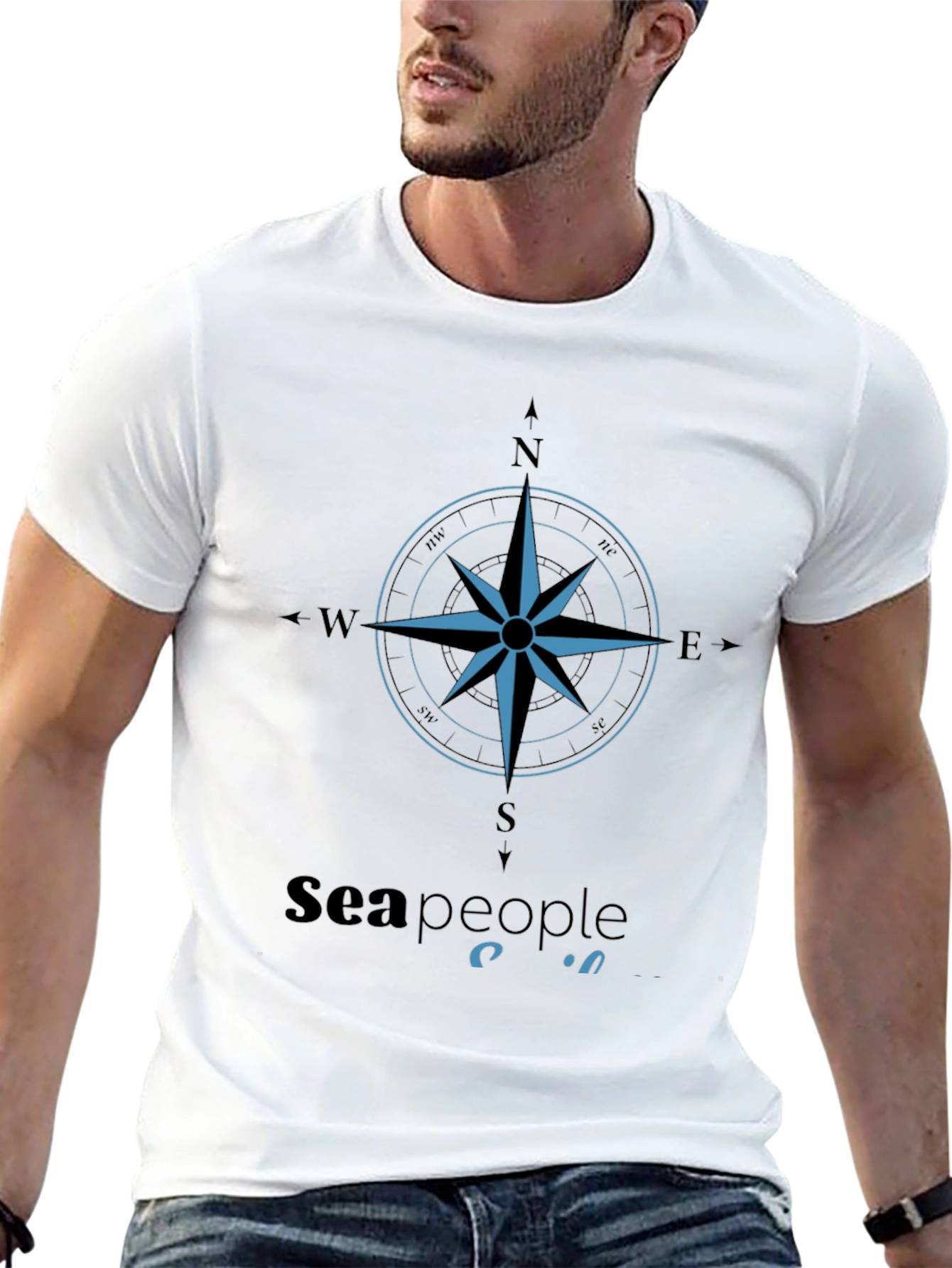 Sea People Compass Graphic Tee