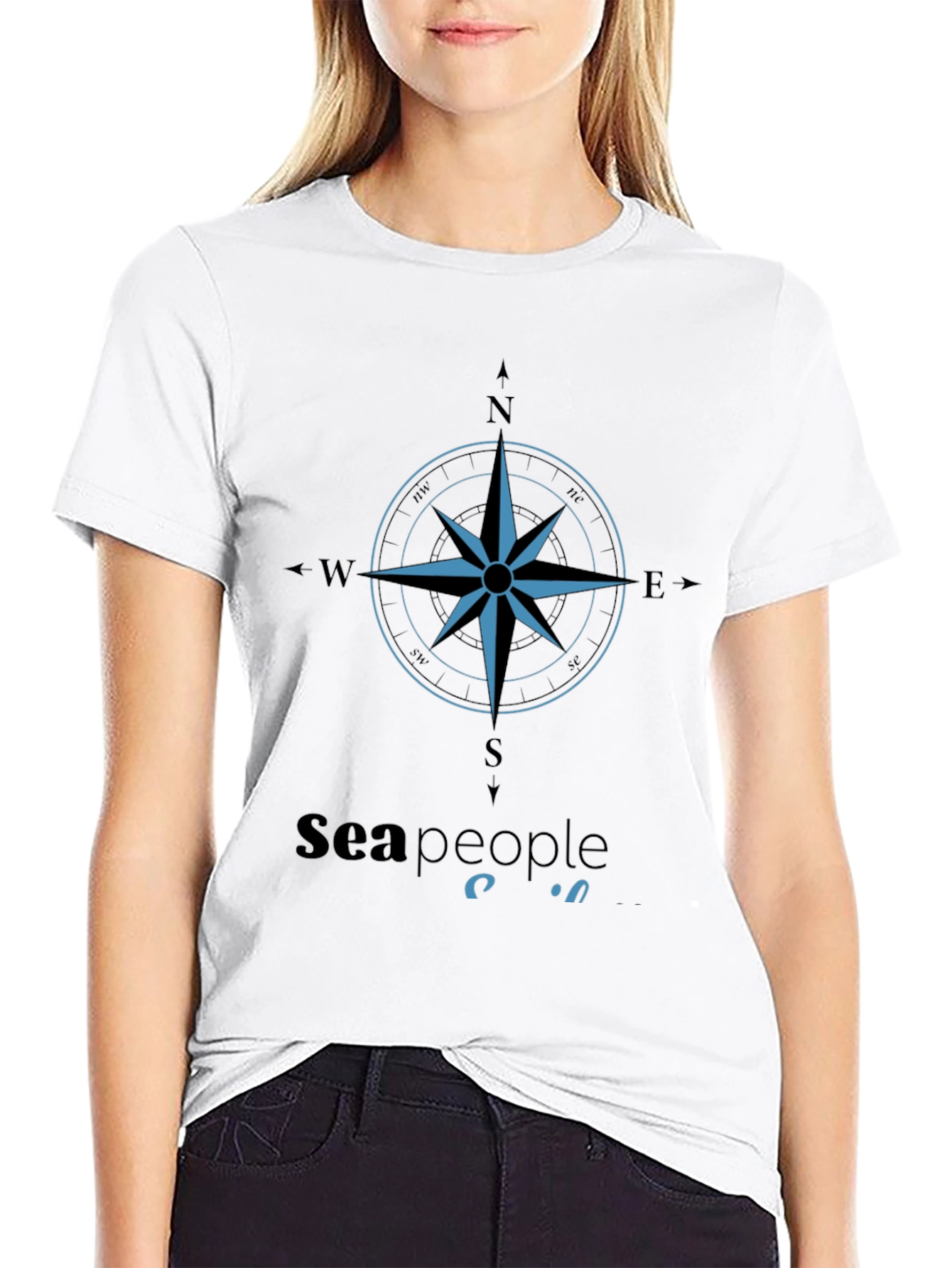 Sea People Compass Graphic Tee