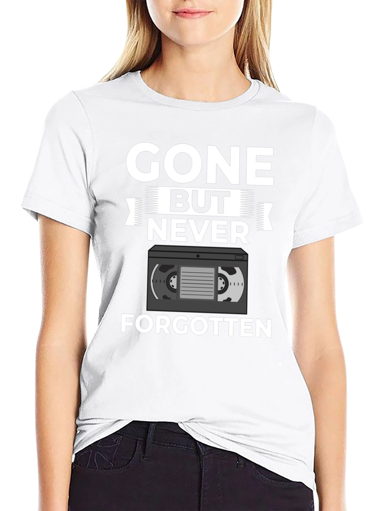 Gone But Never Forgotten VHS Tape T-Shirt