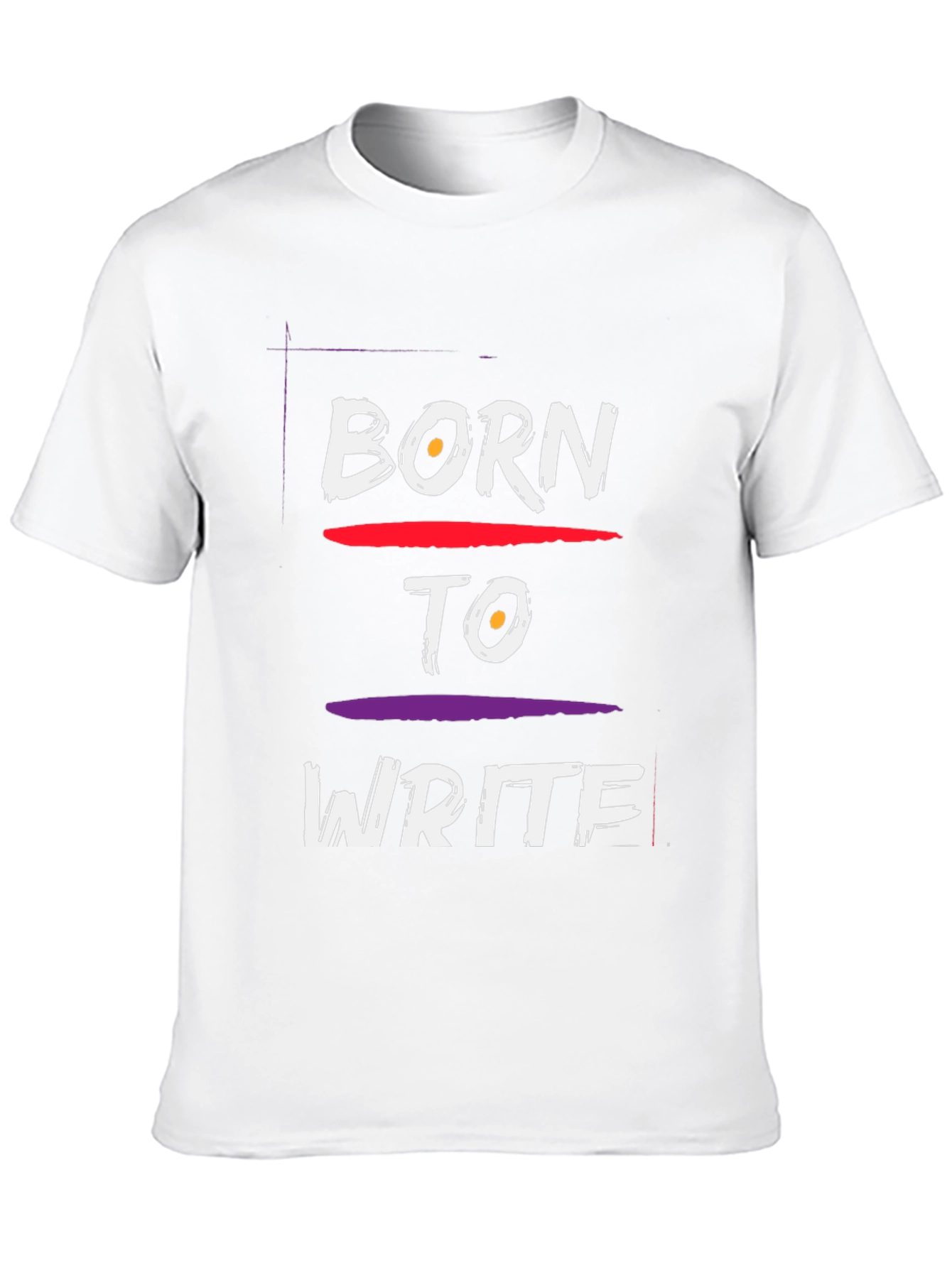 Born to Write Black T-Shirt