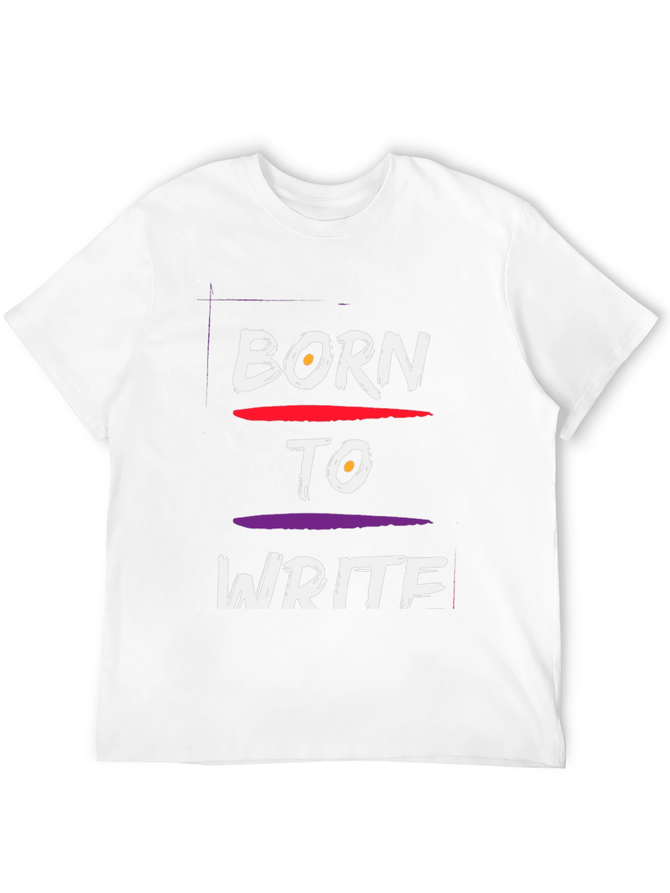 Born to Write Black T-Shirt