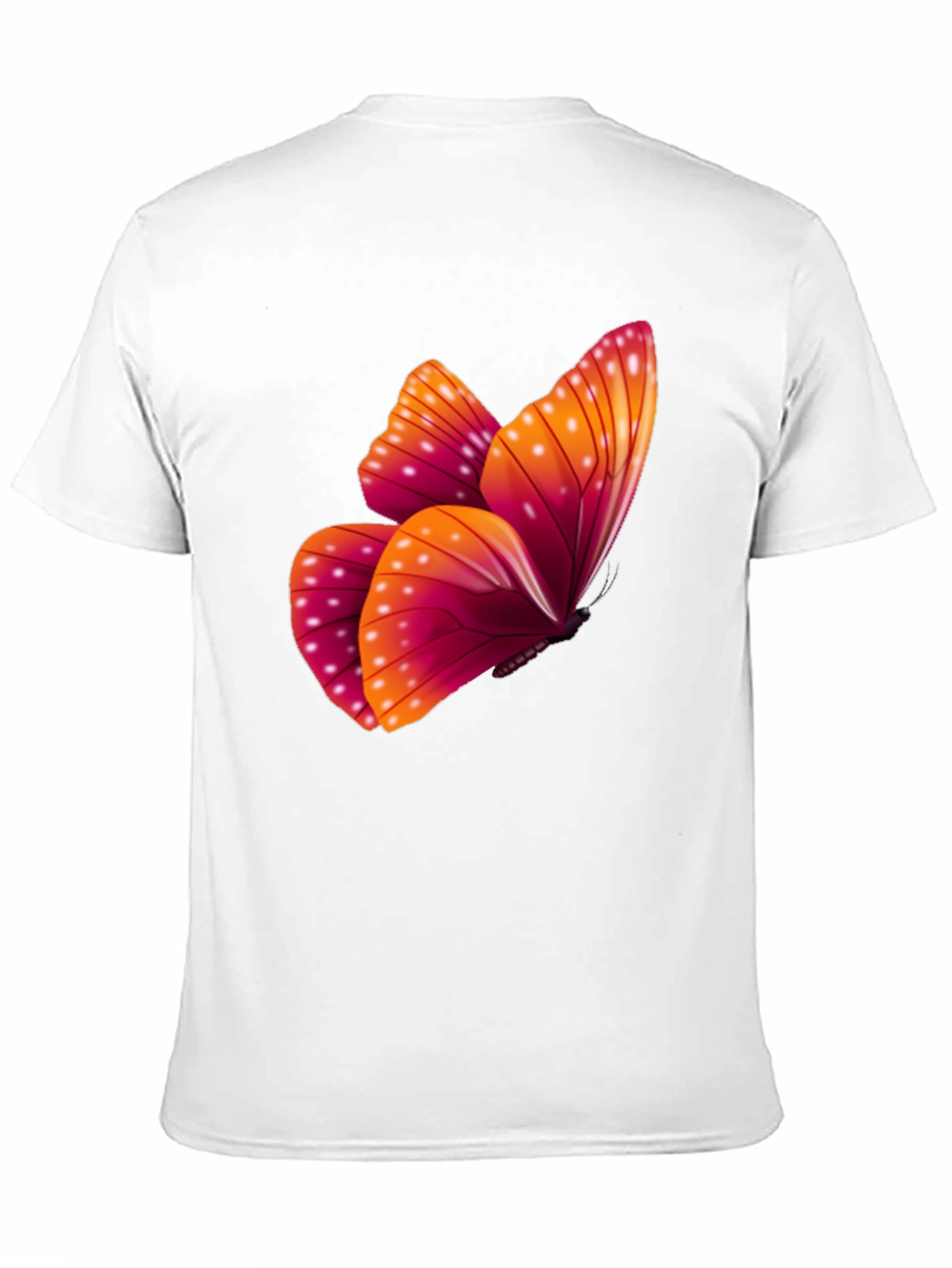 Butterfly Graphic Black T-Shirt