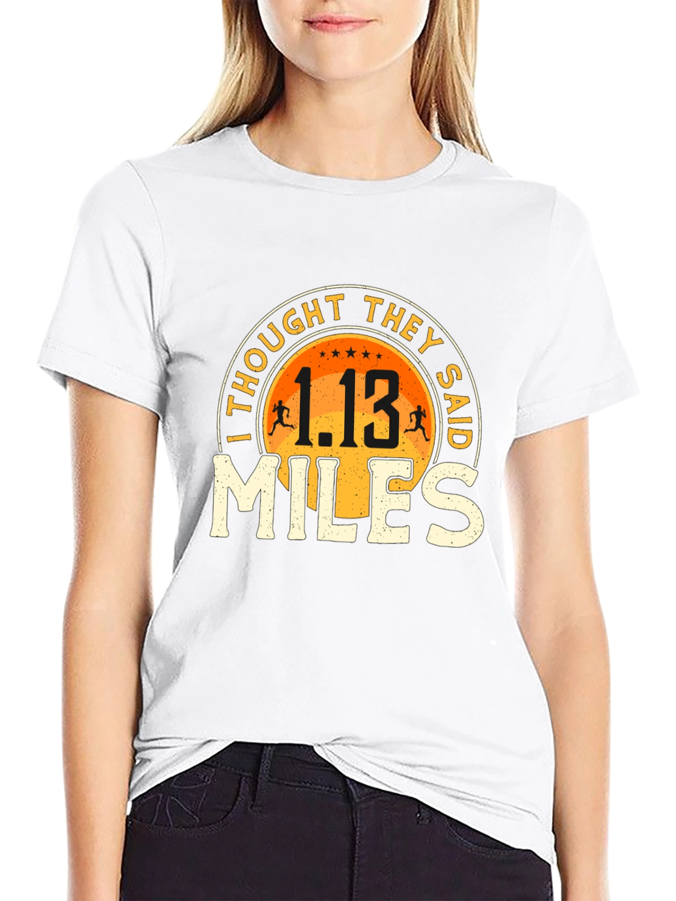 1.13 Miles Half Marathon Running T-Shirt