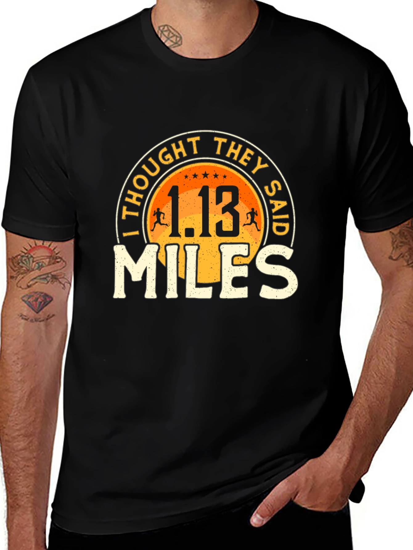 1.13 Miles Half Marathon Running T-Shirt