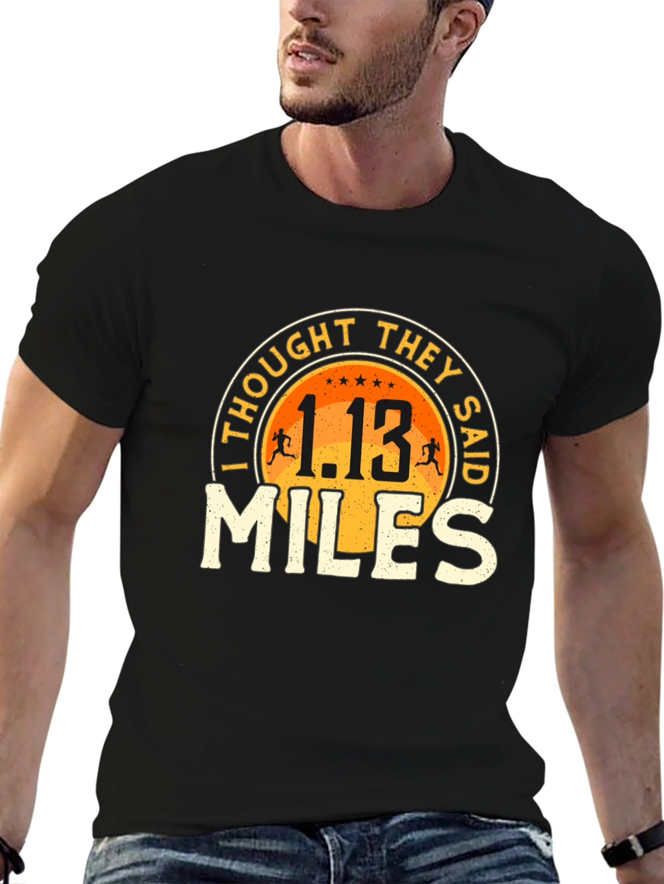 1.13 Miles Half Marathon Running T-Shirt