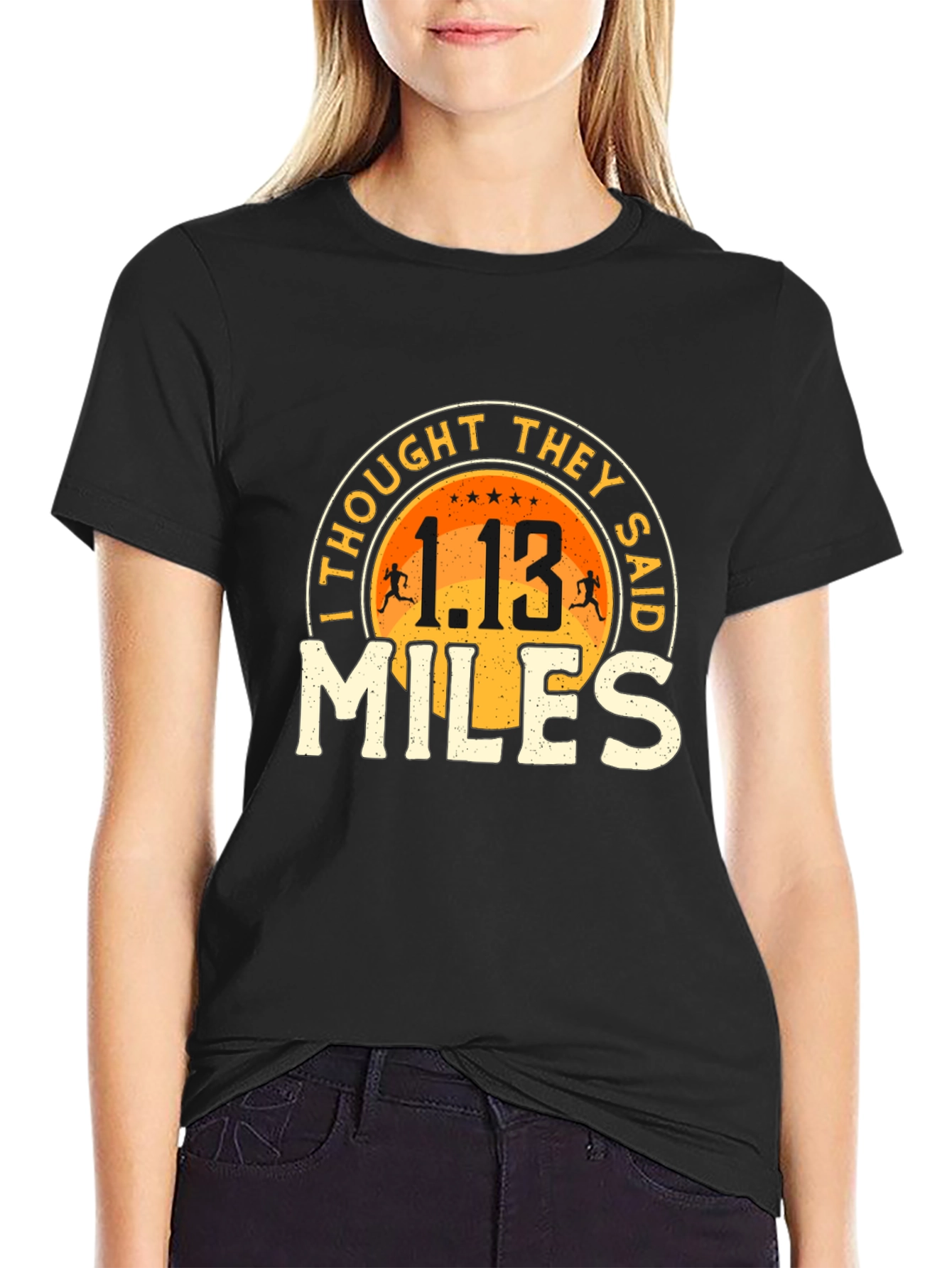 1.13 Miles Half Marathon Running T-Shirt