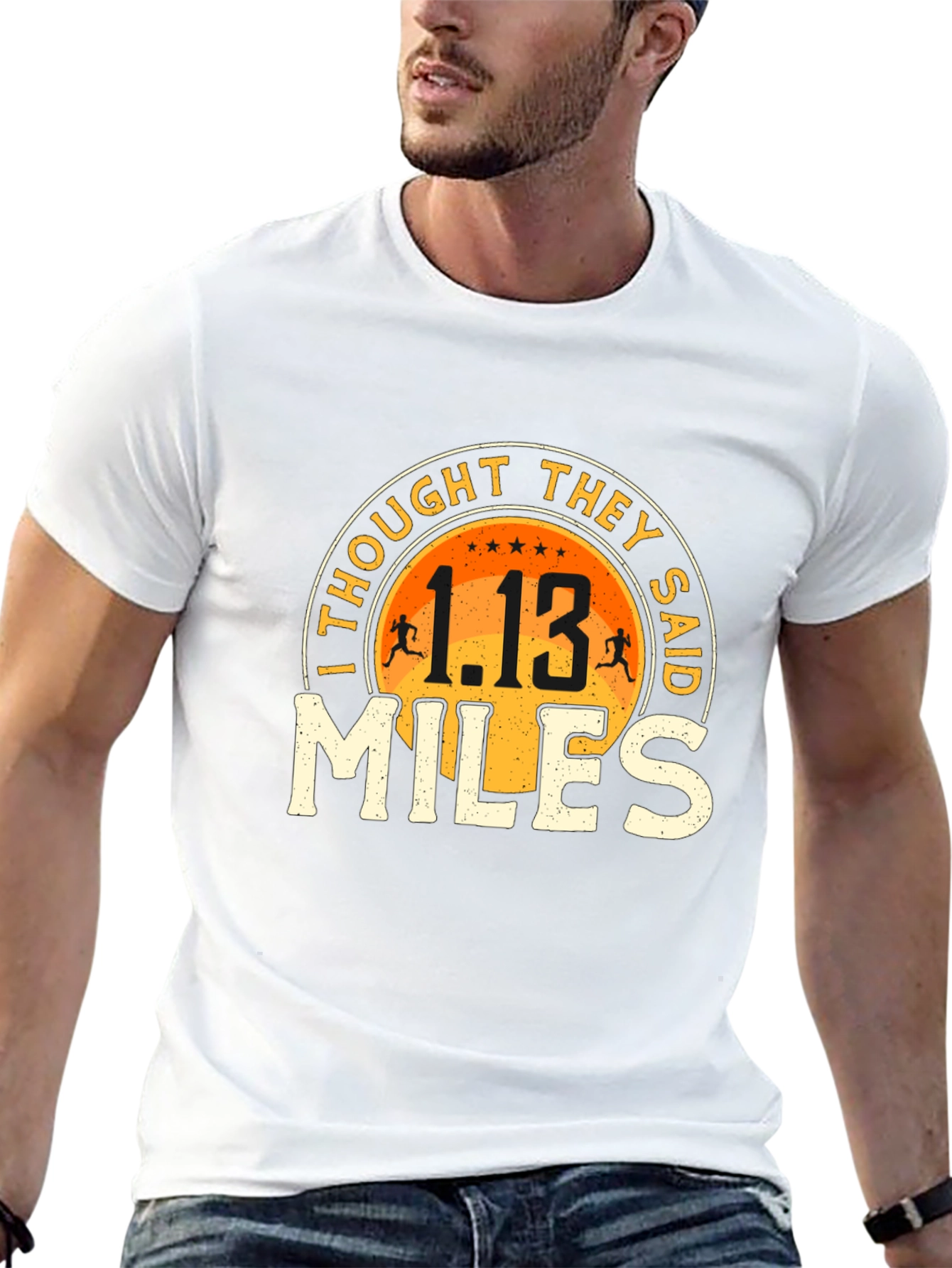 1.13 Miles Half Marathon Running T-Shirt