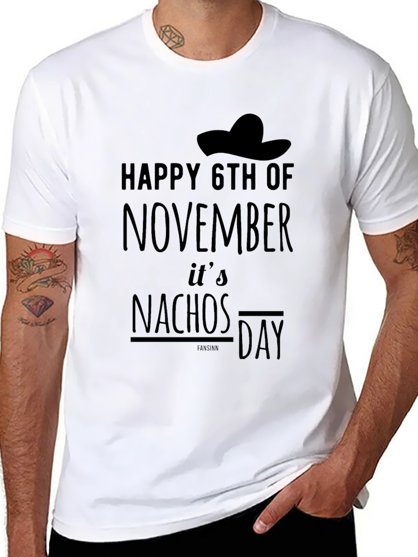 Happy 6th of November Nachos Day T-Shirt