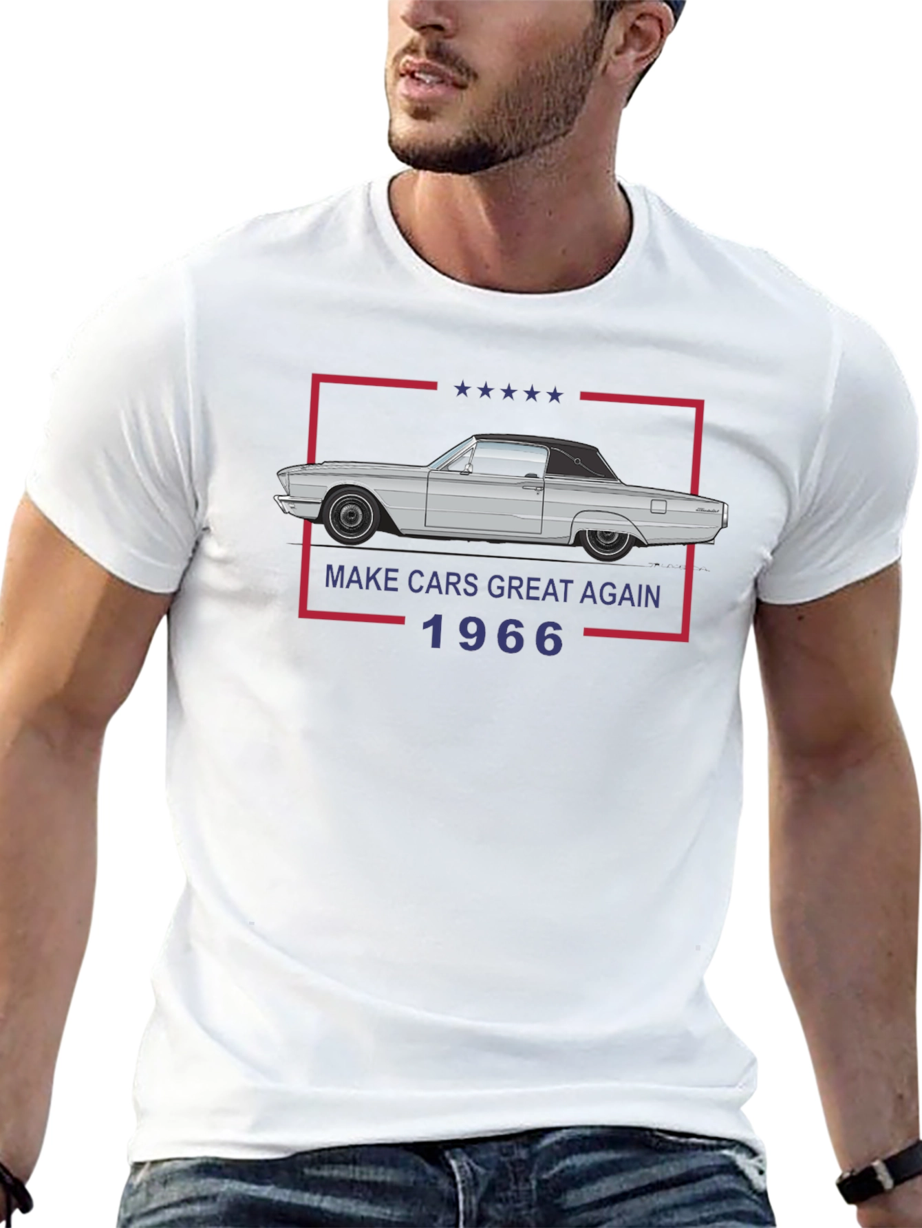 Make Cars Great Again 1966 Car T-Shirt