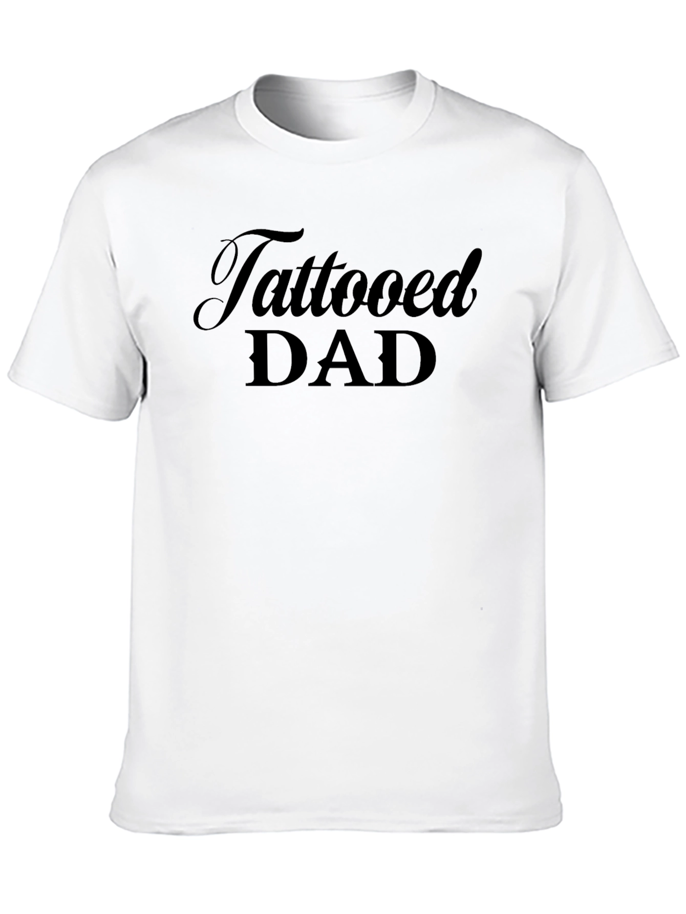 Tattooed Dad T-Shirt - Cool Fathers Day Tee