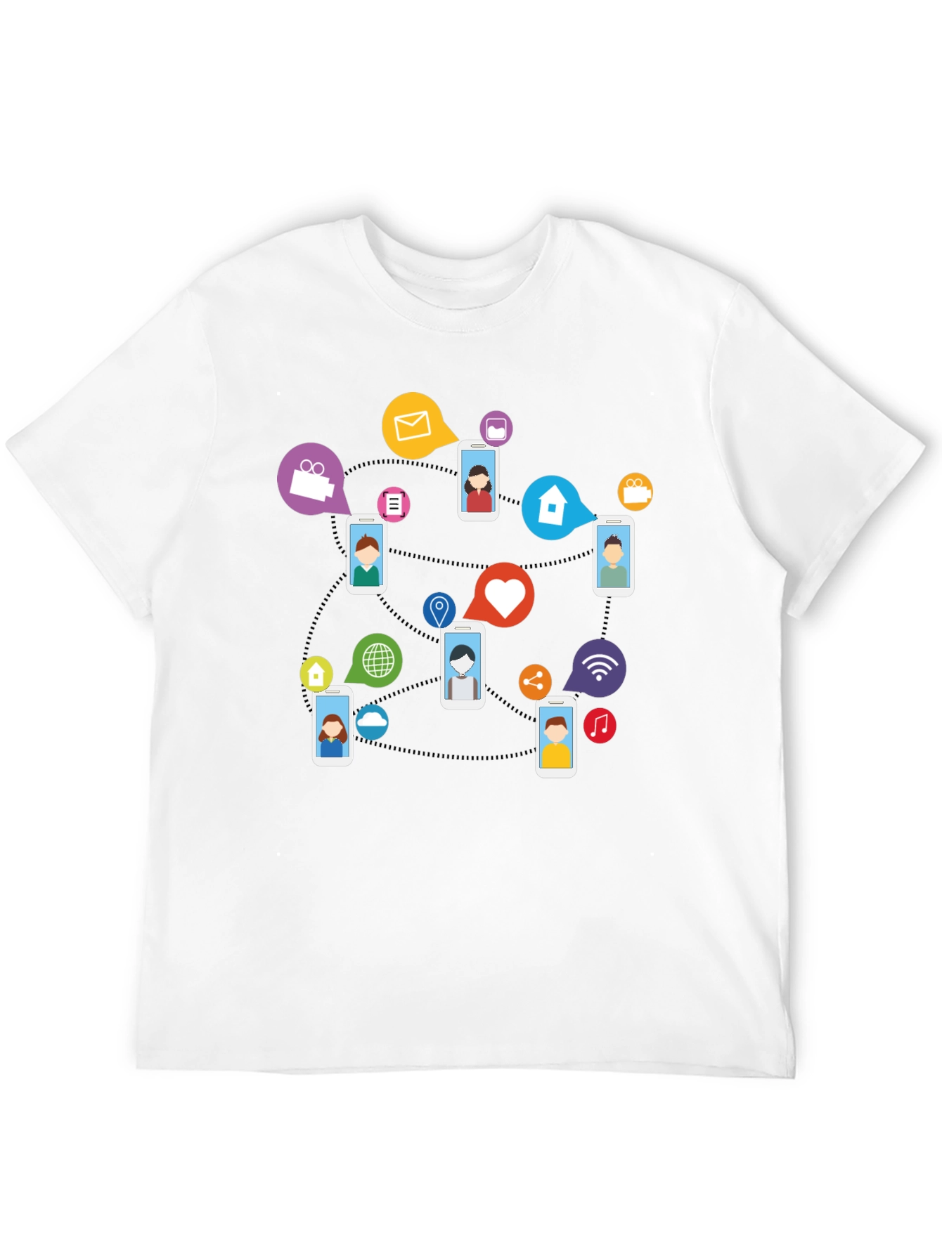 Connected World Graphic Tee