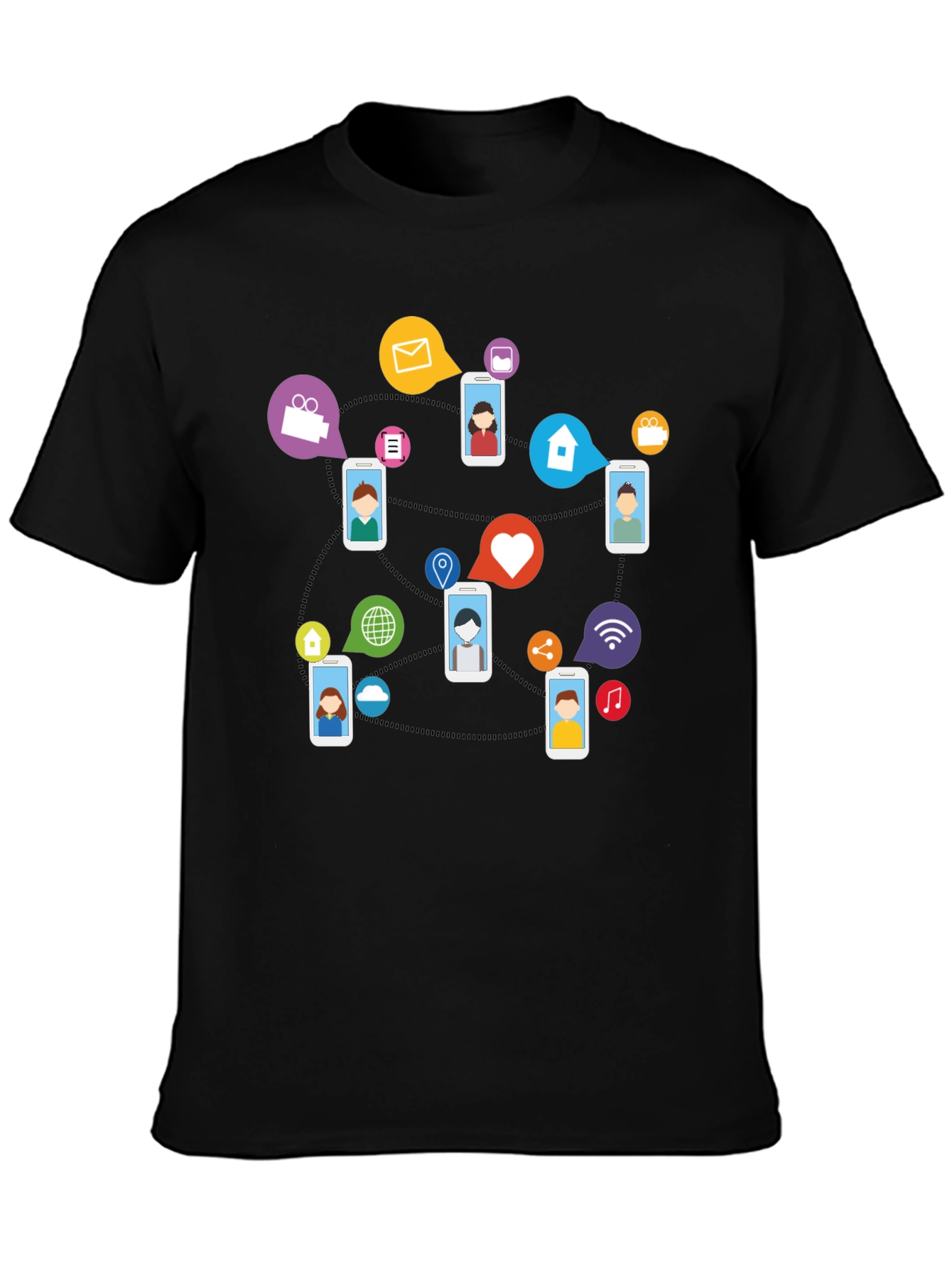 Connected World Graphic Tee