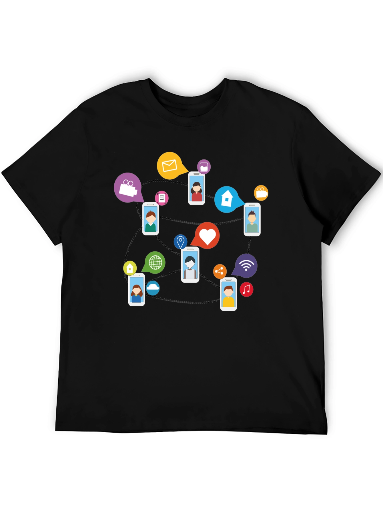 Connected World Graphic Tee