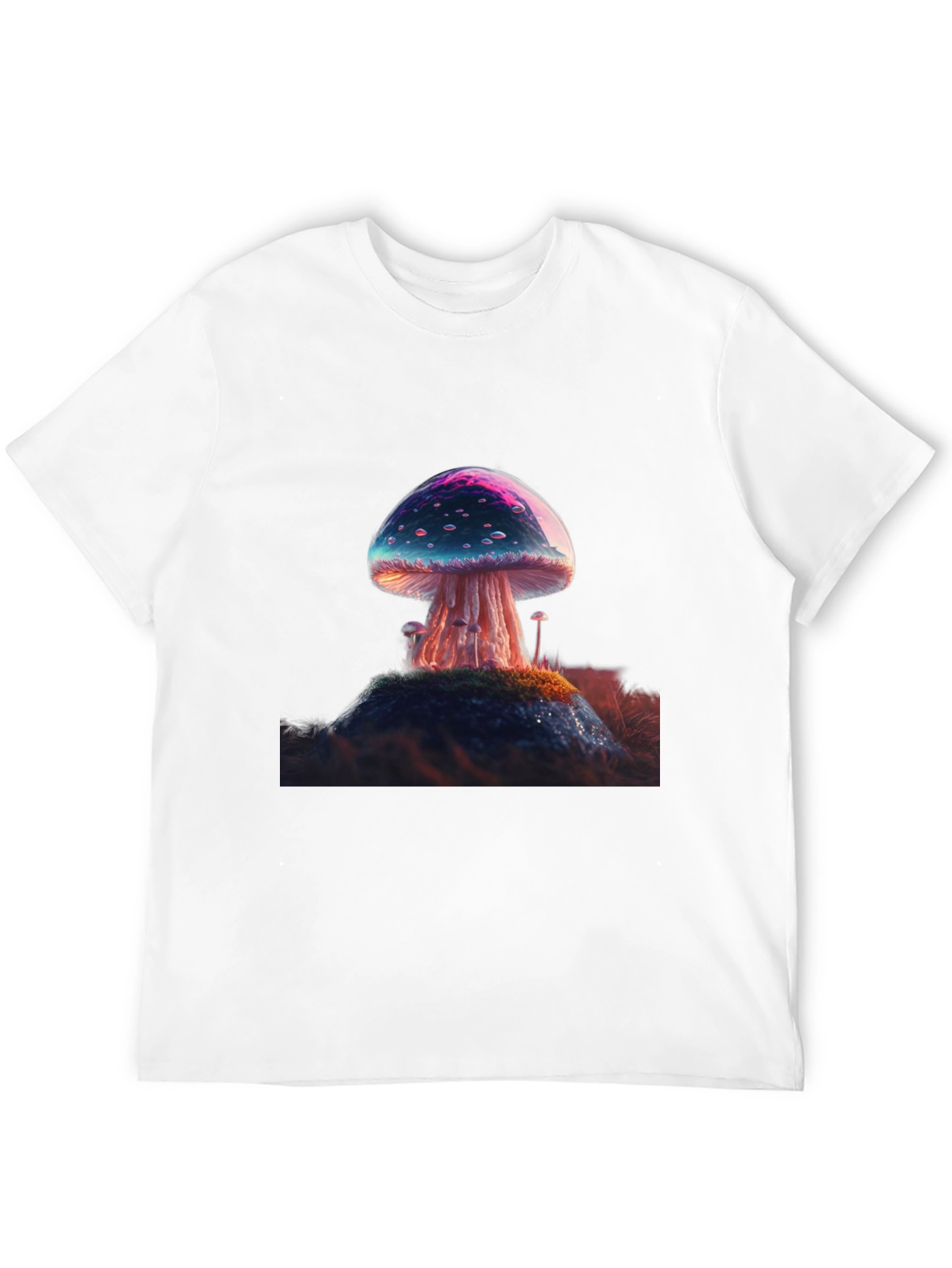 Mushroom Graphic Tee - Unique Design
