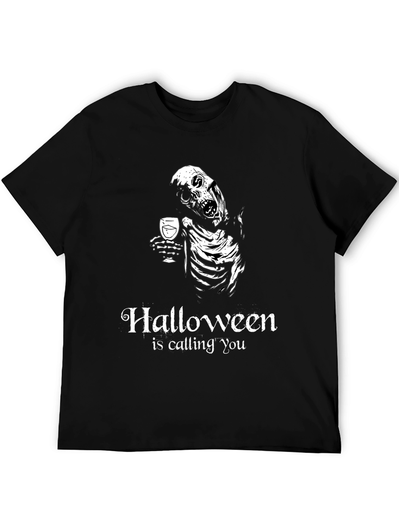 Halloween is Calling You - Skeleton T-Shirt