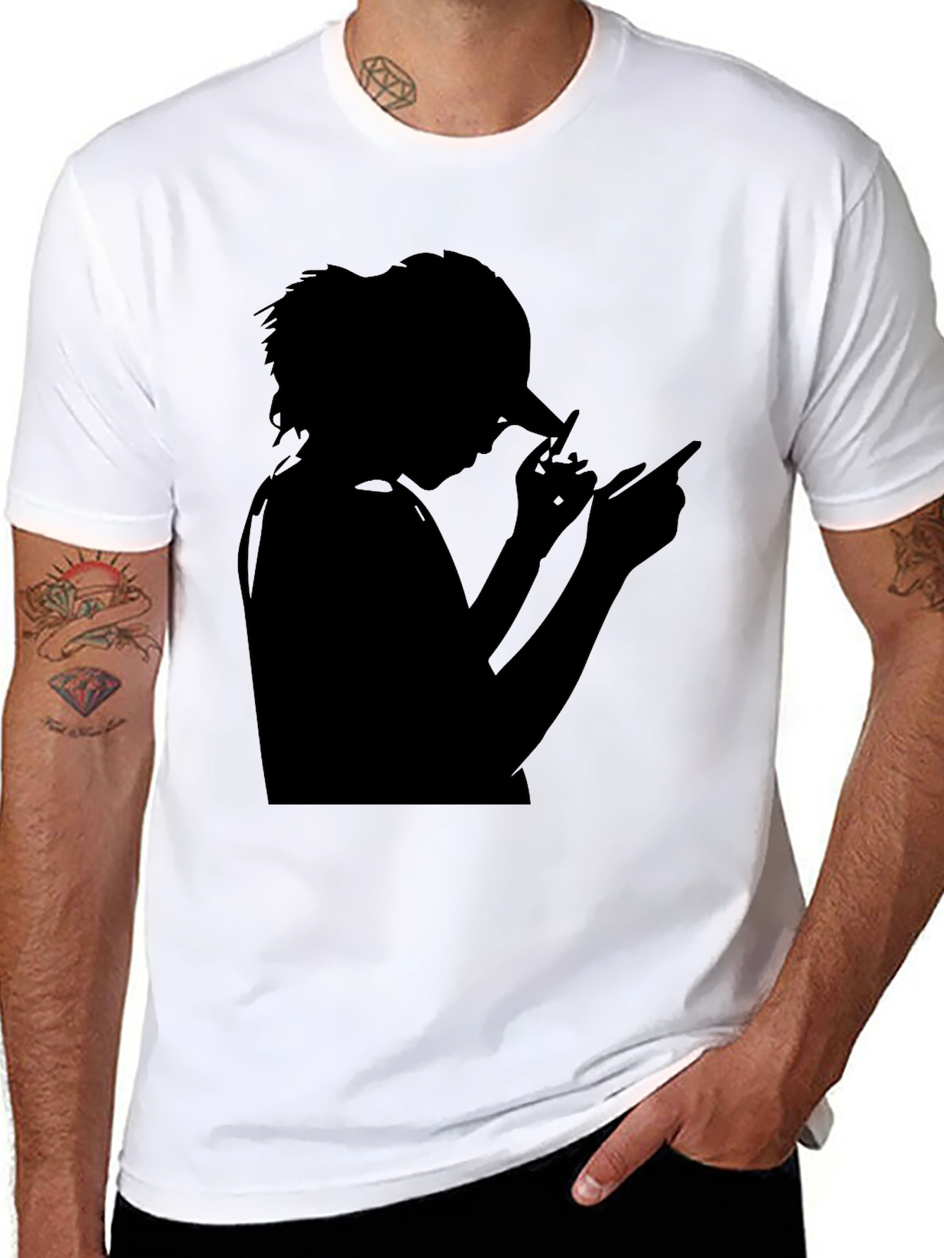 Silhouette Graphic Tee - Cool Casual Style