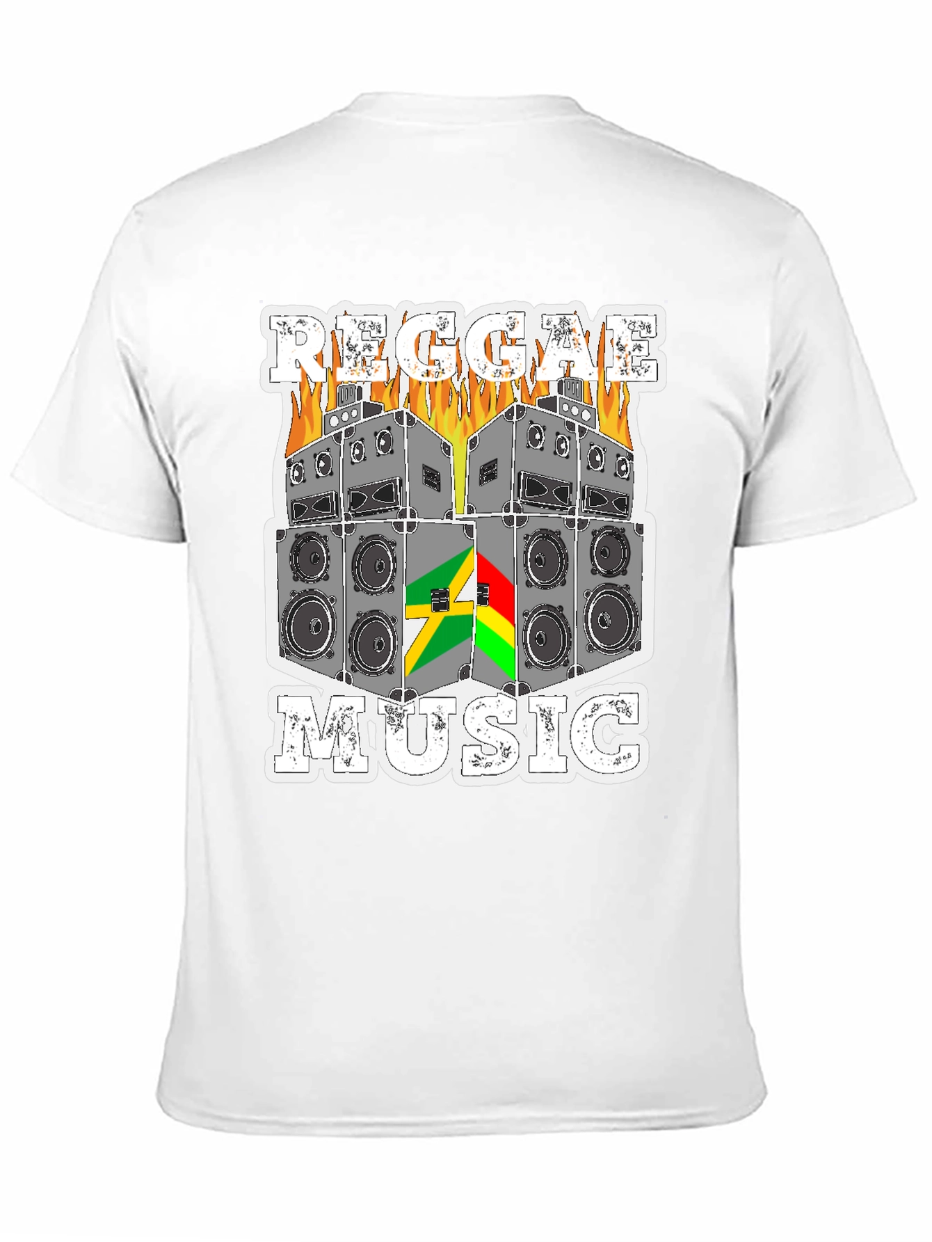 Reggae Music Speaker T-Shirt