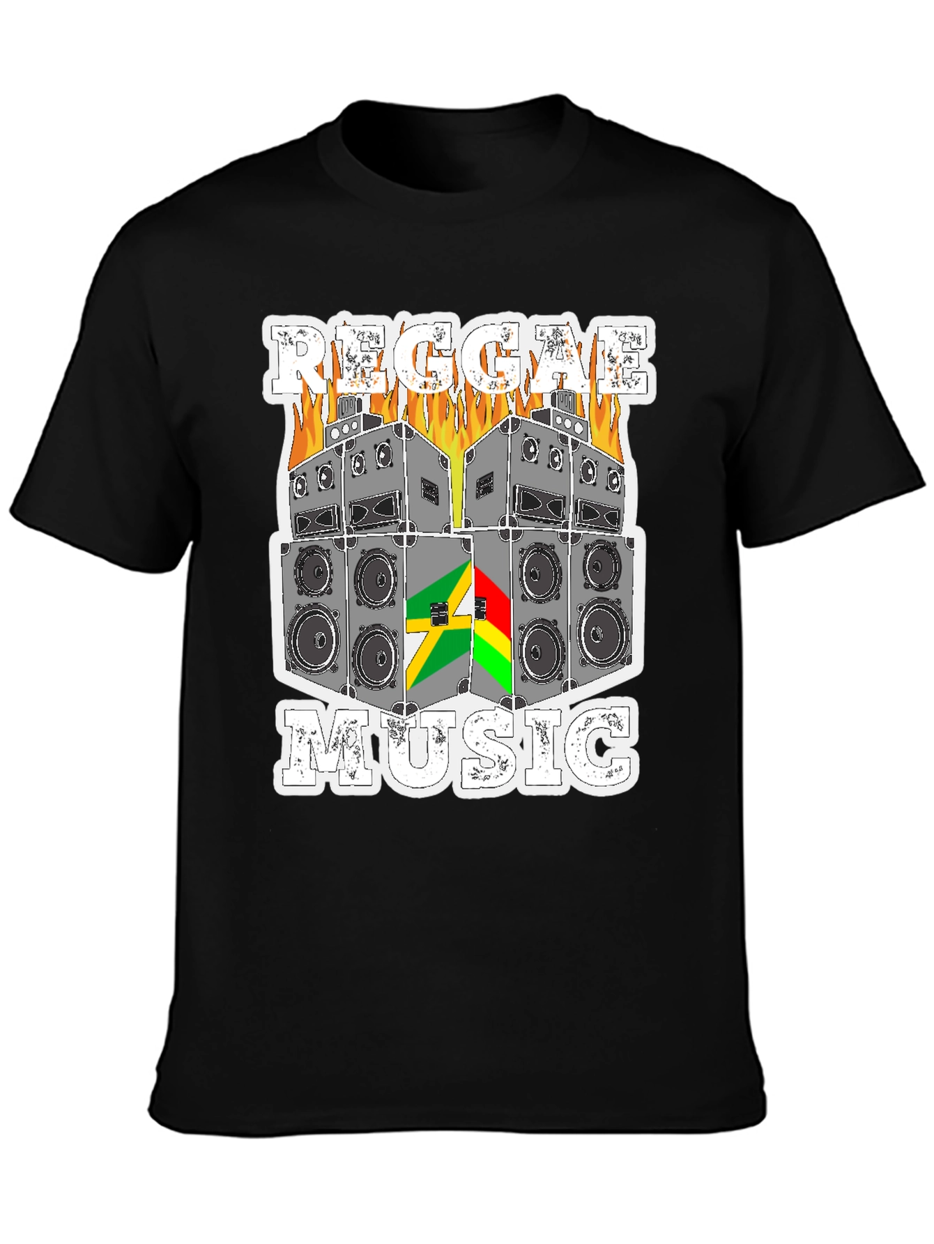 Reggae Music Speaker T-Shirt
