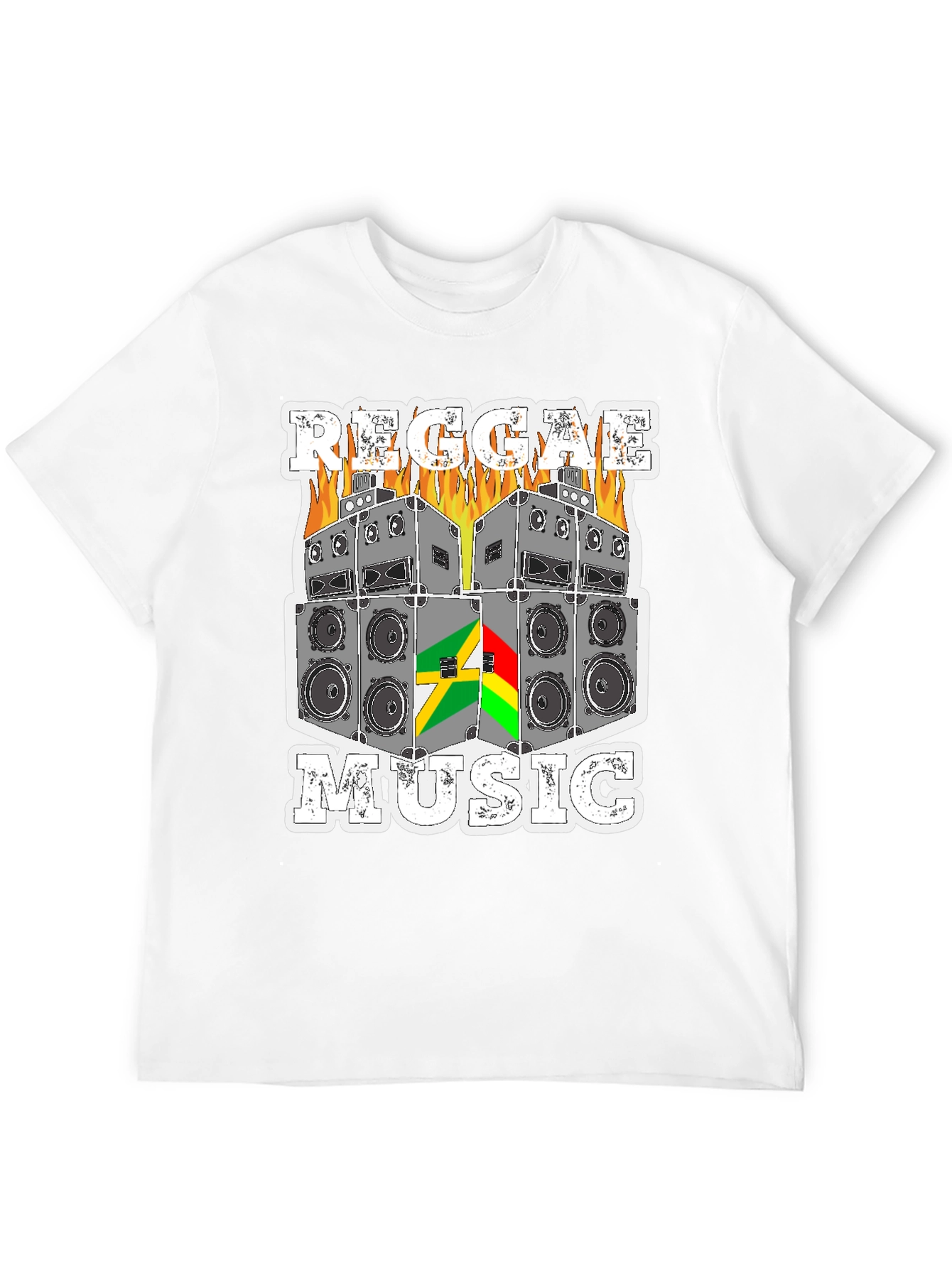 Reggae Music Speaker T-Shirt