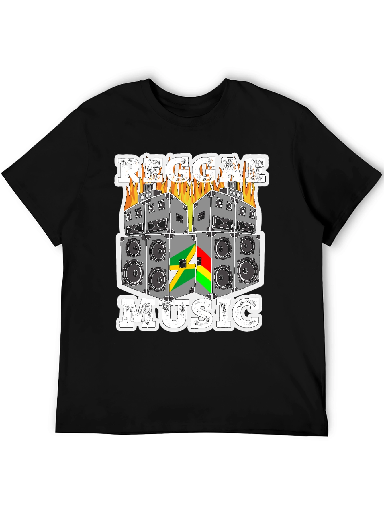 Reggae Music Speaker T-Shirt