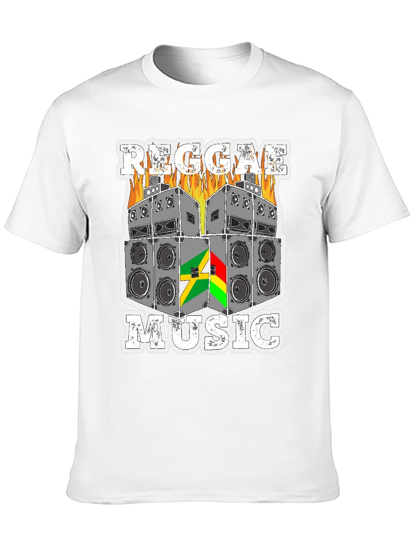 Reggae Music Speaker T-Shirt
