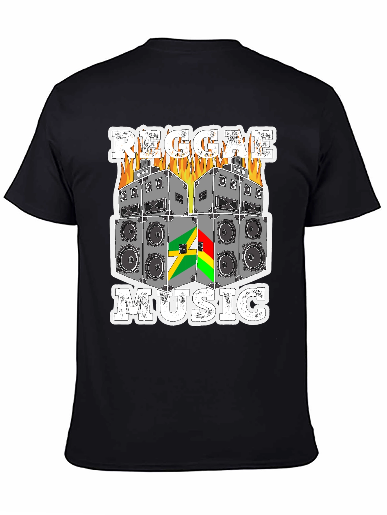 Reggae Music Speaker T-Shirt