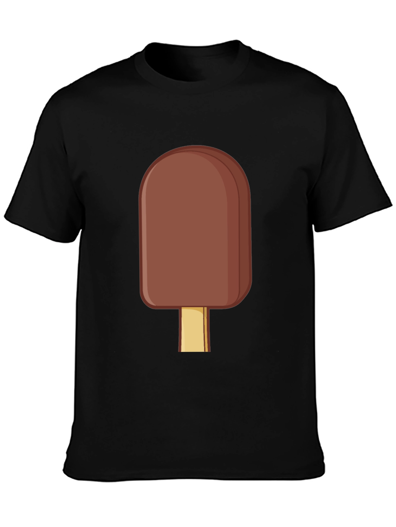 Chocolate Popsicle Graphic Tee - Novelty T-Shirt
