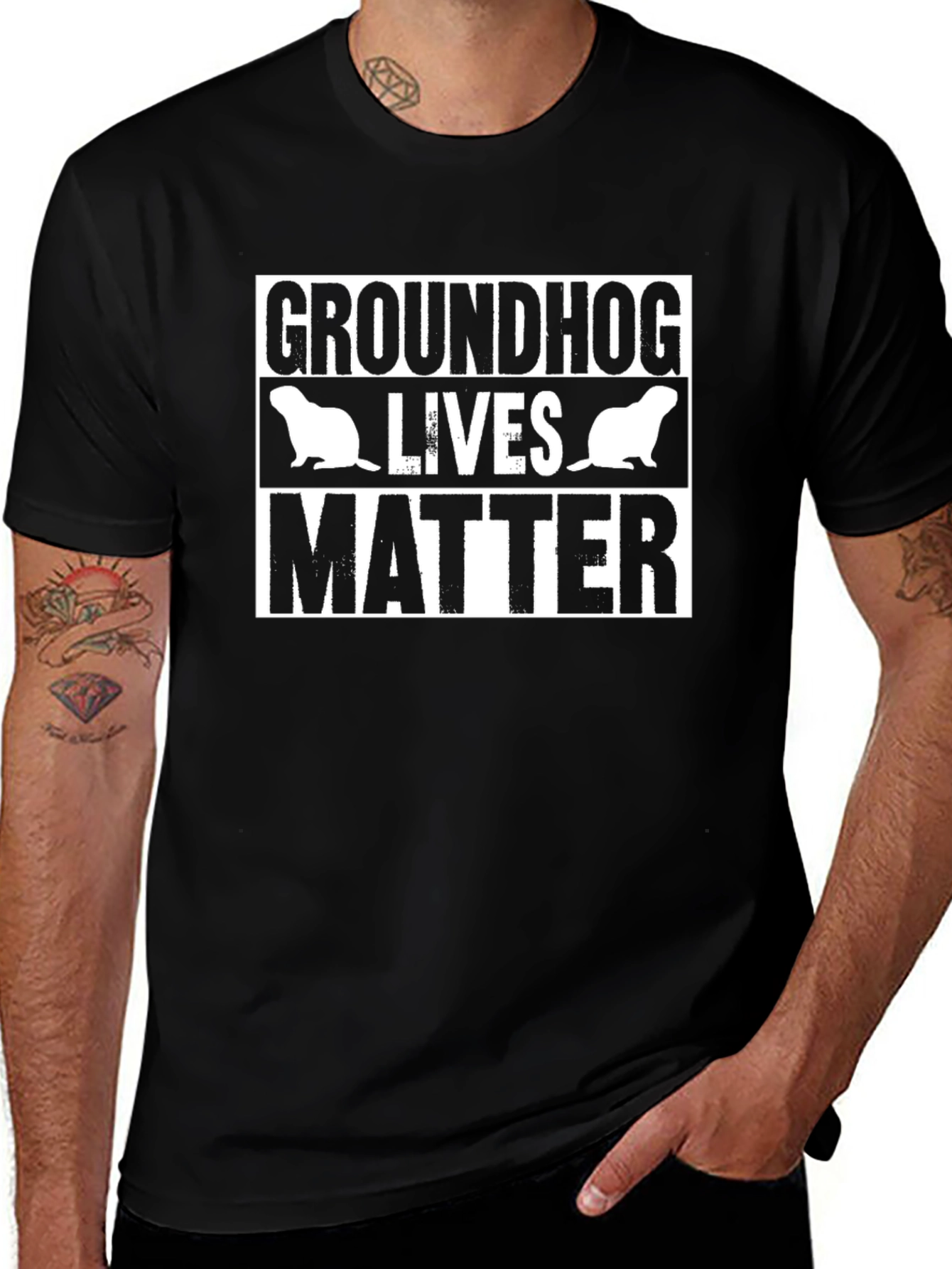 Groundhog Lives Matter Graphic Tee