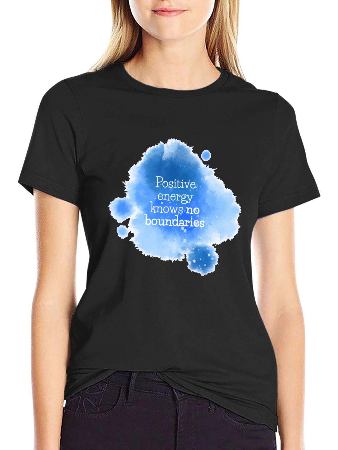 Positive Energy T-Shirt: Motivational Graphic Tee