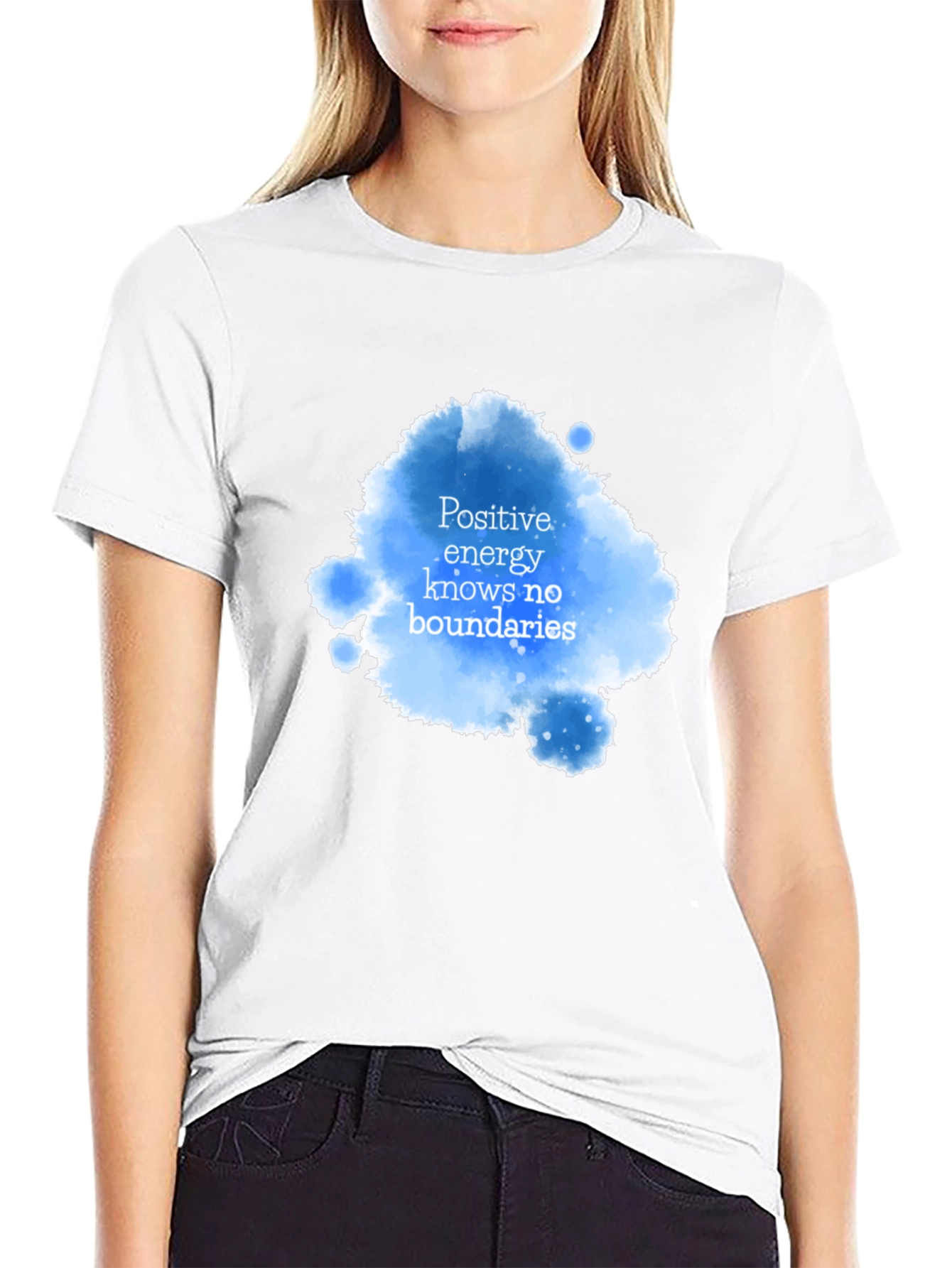 Positive Energy T-Shirt: Motivational Graphic Tee