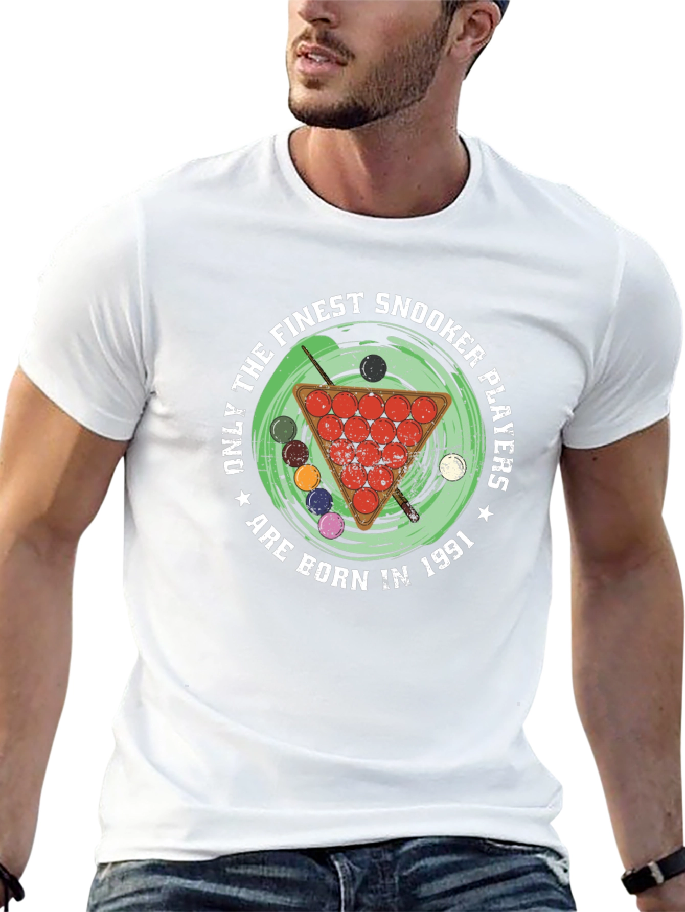 Finest Snooker Players T-Shirt - Born in 1991