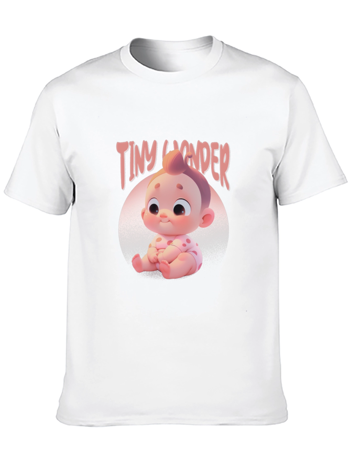 Tiny Wonder Baby Graphic Tee - Black