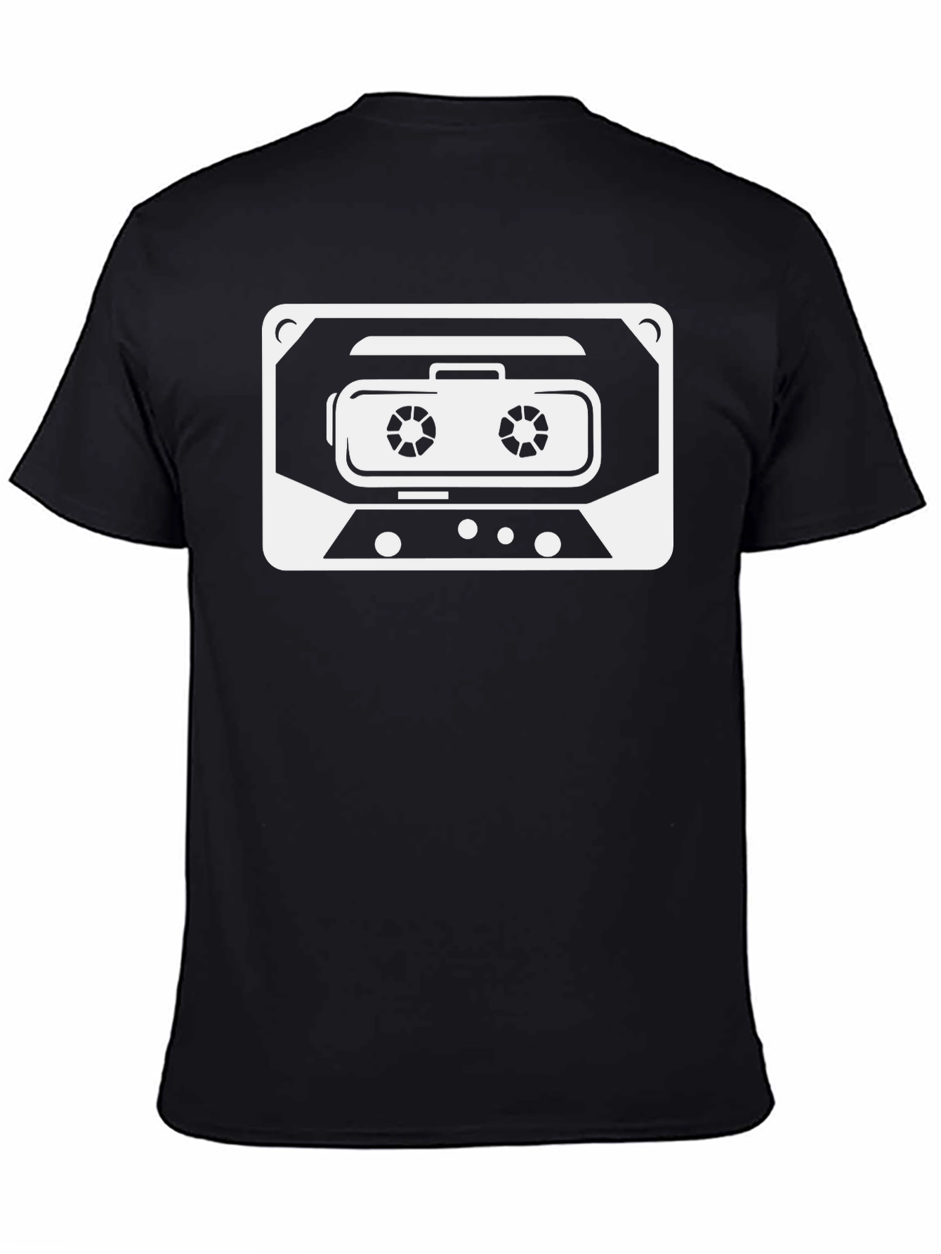Retro Cassette Tape Graphic Tee - Classic Cool