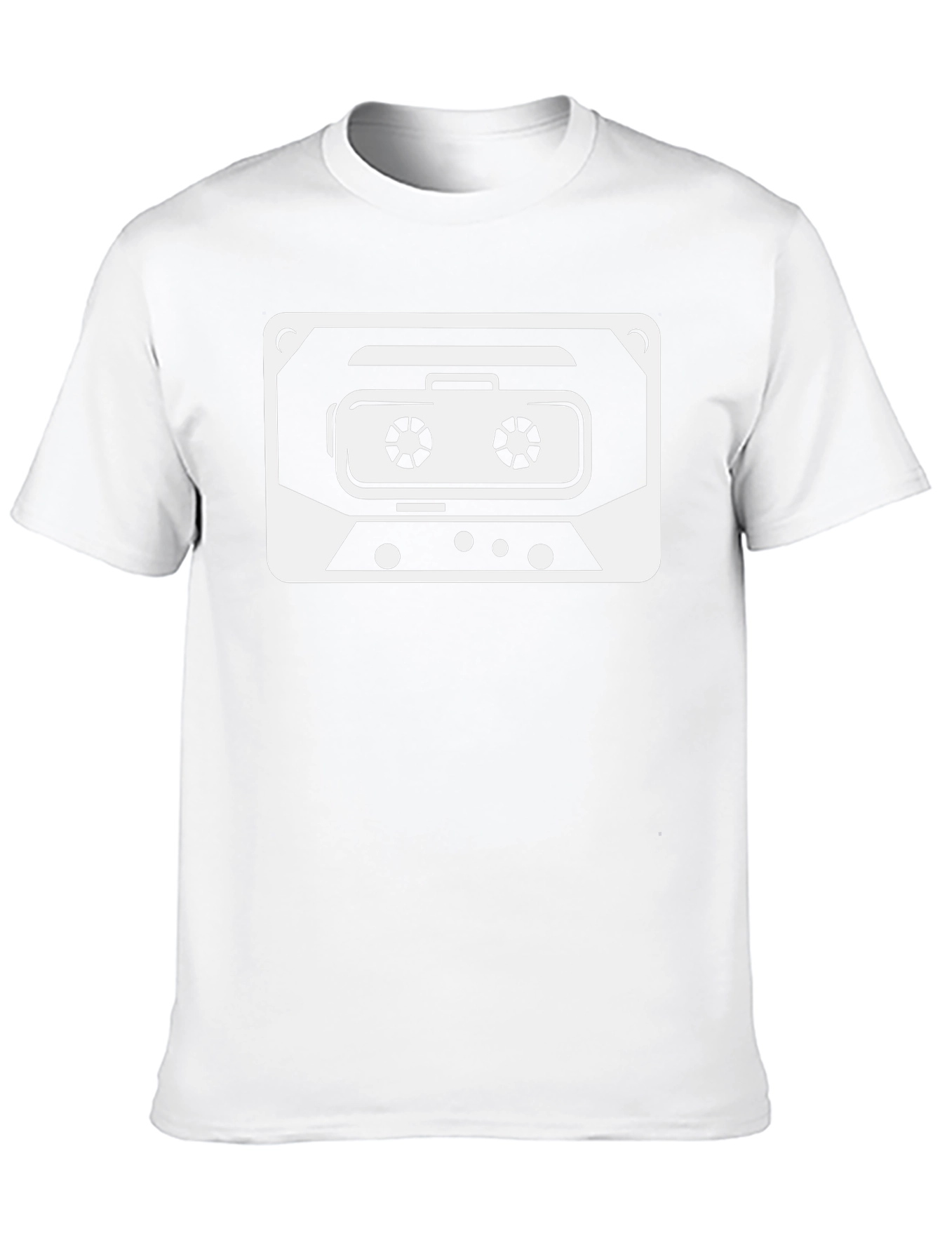 Retro Cassette Tape Graphic Tee - Classic Cool