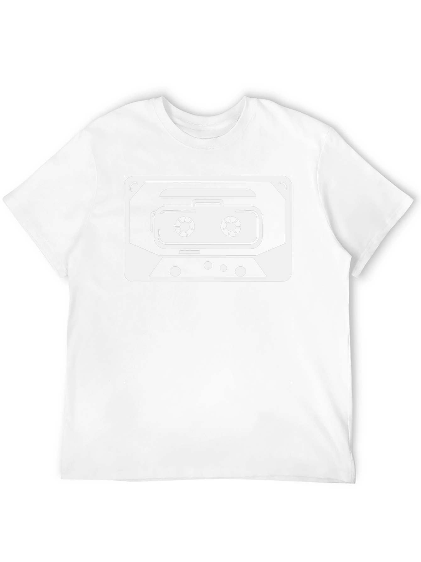 Retro Cassette Tape Graphic Tee - Classic Cool