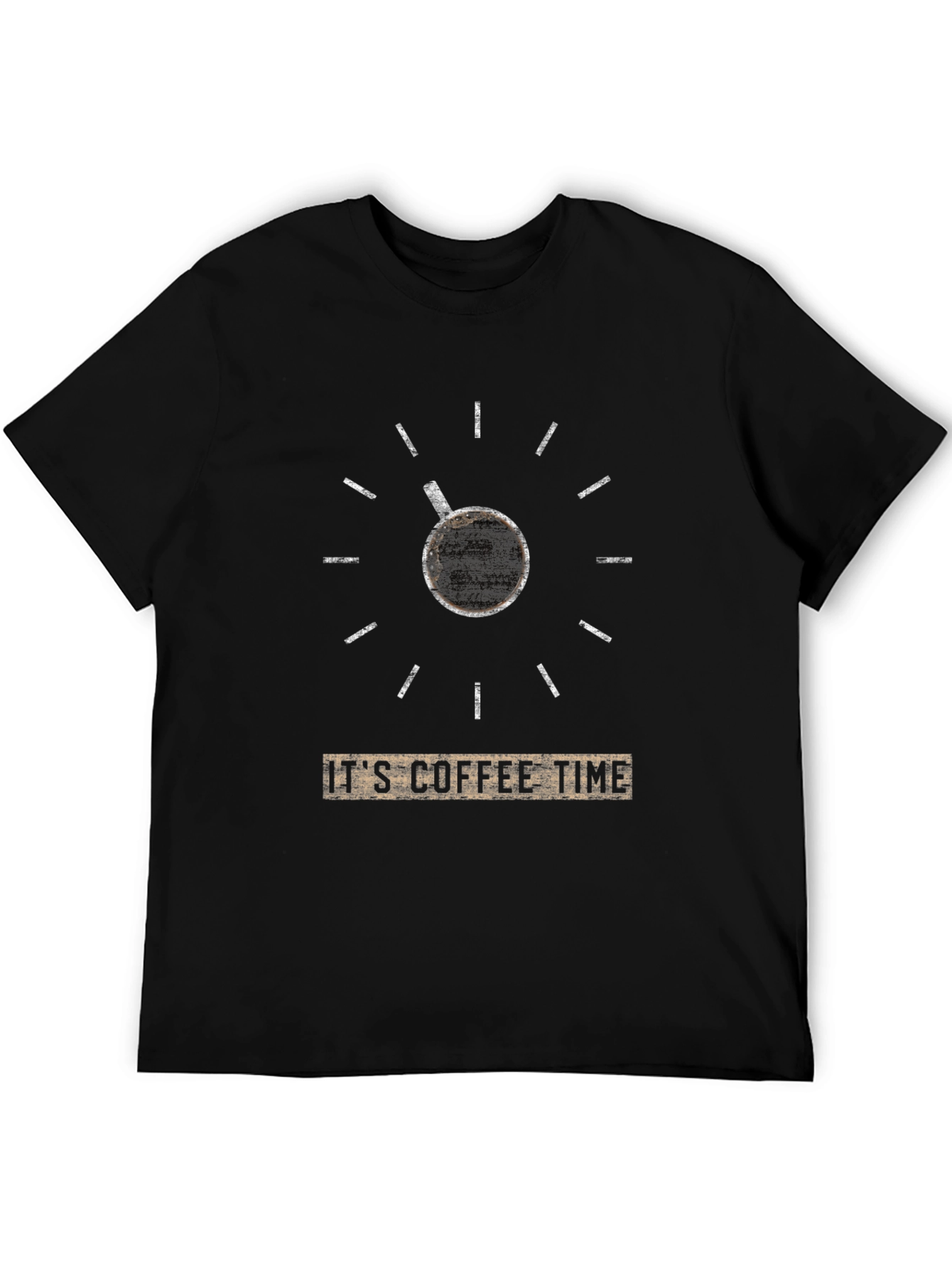 Coffee Time Graphic Tee - Stylish Coffee Lovers T-Shirt