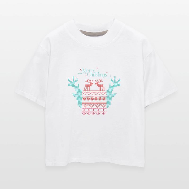 Ugly Christmas Reindeer Pattern