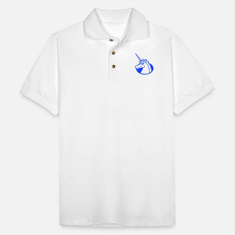 Unicorn Floor Hole Funny Cool Guy Comic Cartoon