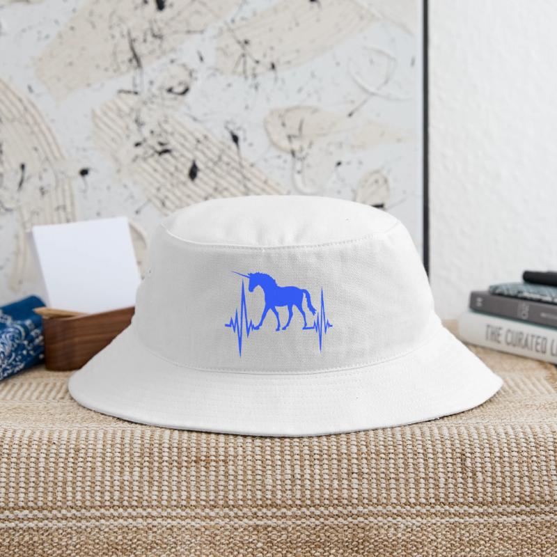 Unicorn Pulse Heartbeat Frequency ECG Line Cool