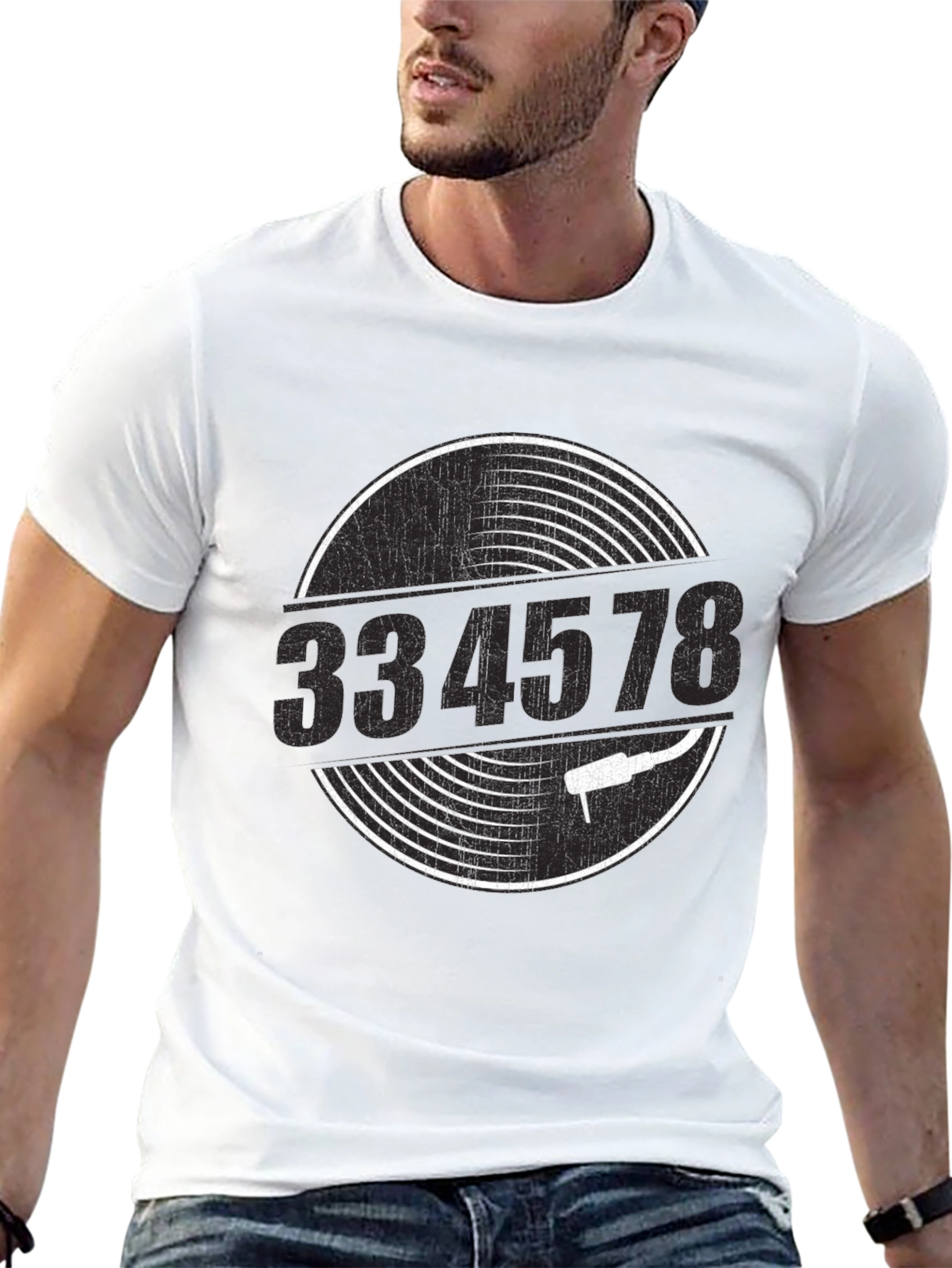 Vinyl Record DJ Music T-Shirt