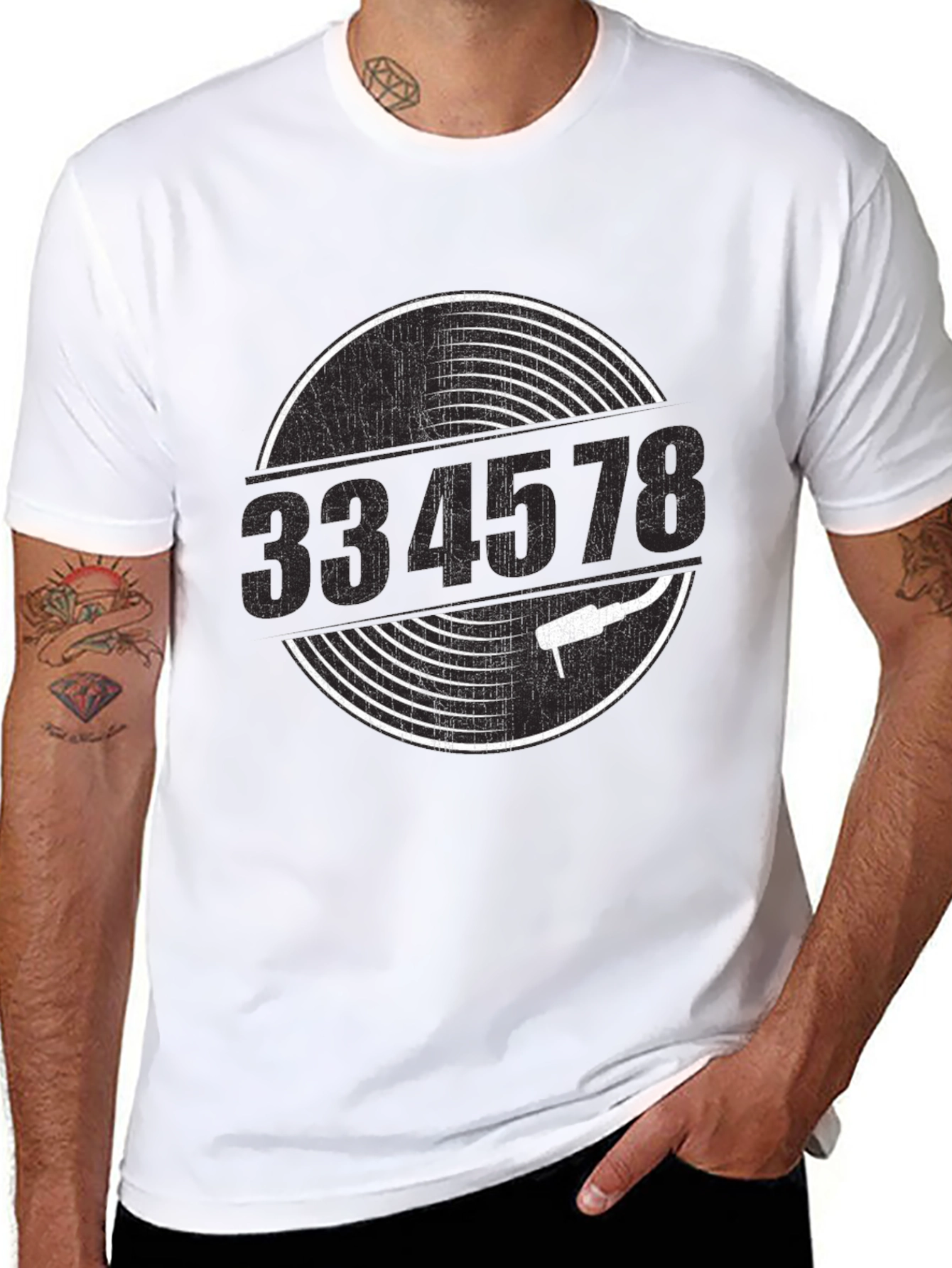 Vinyl Record DJ Music T-Shirt